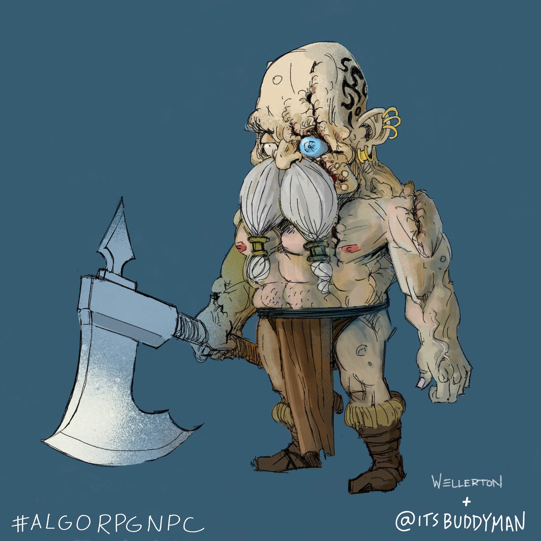 ALGO RPG NPC #087 NFT on Algorand