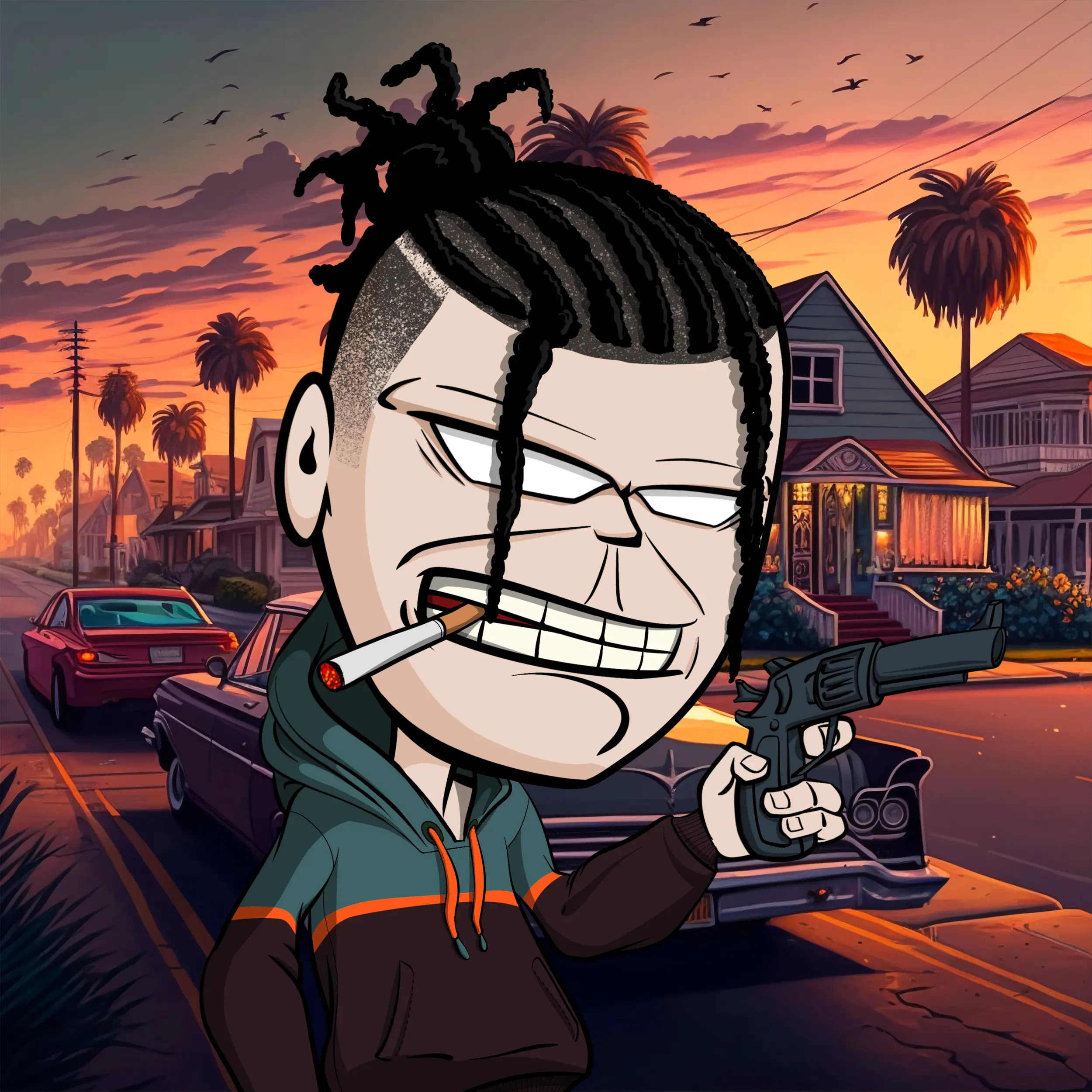 CoolCockGangs #819 NFT on Algorand