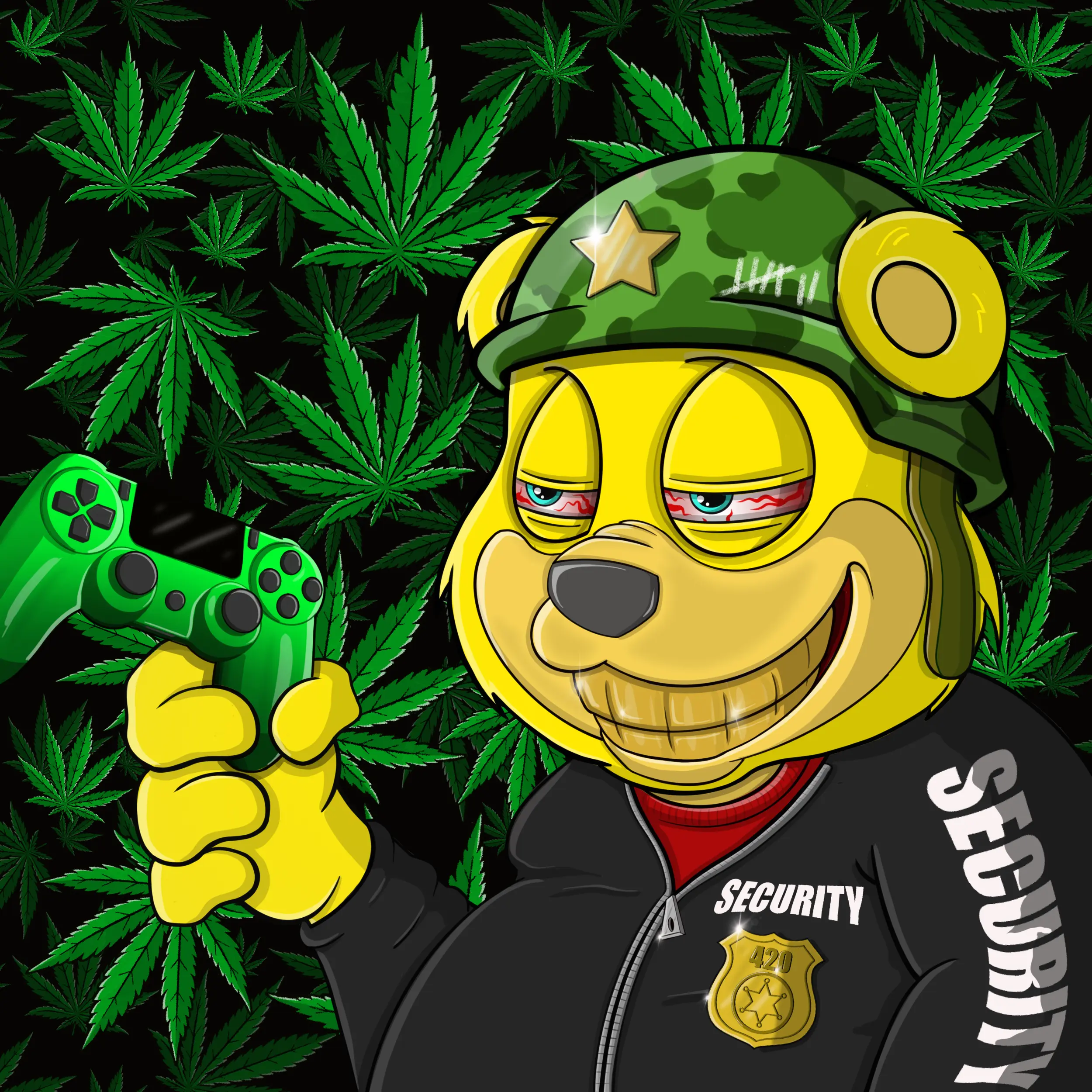 Burnin Bears #749 NFT on Algorand