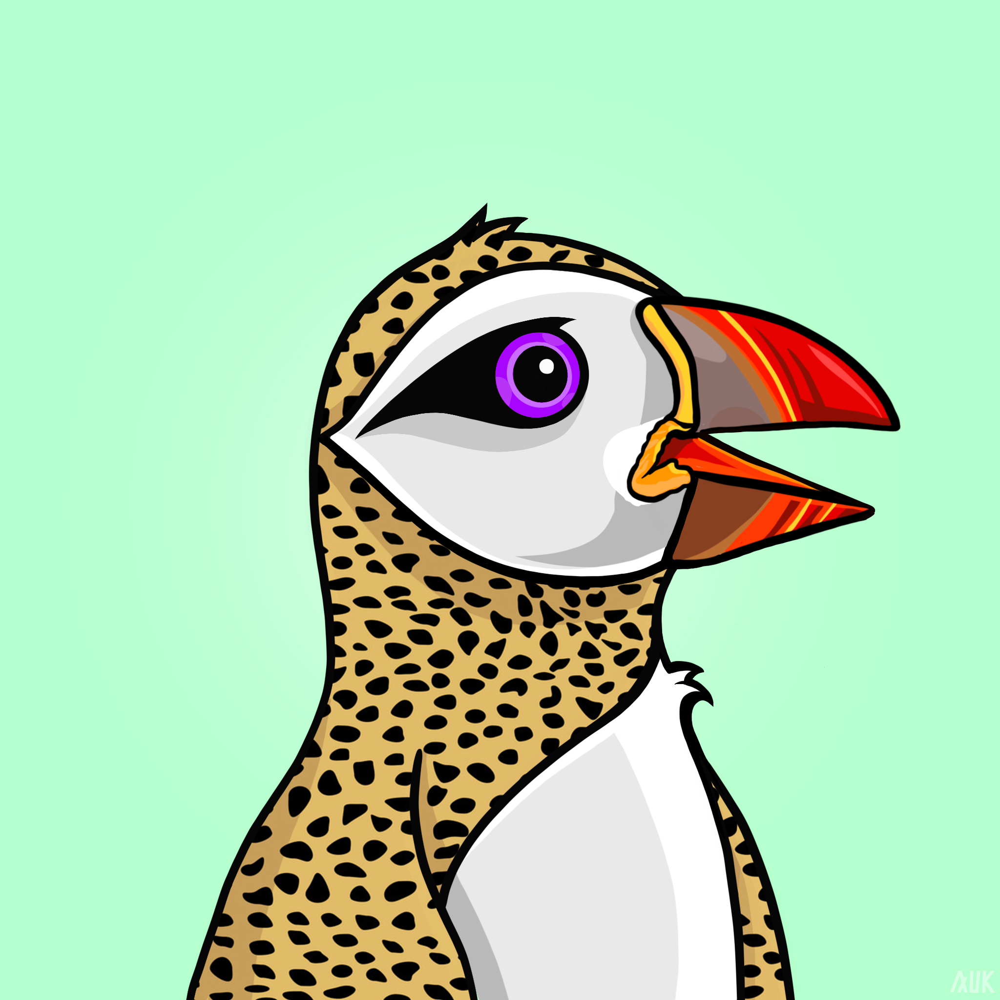 Poppin Puffins #5282 NFT on Algorand