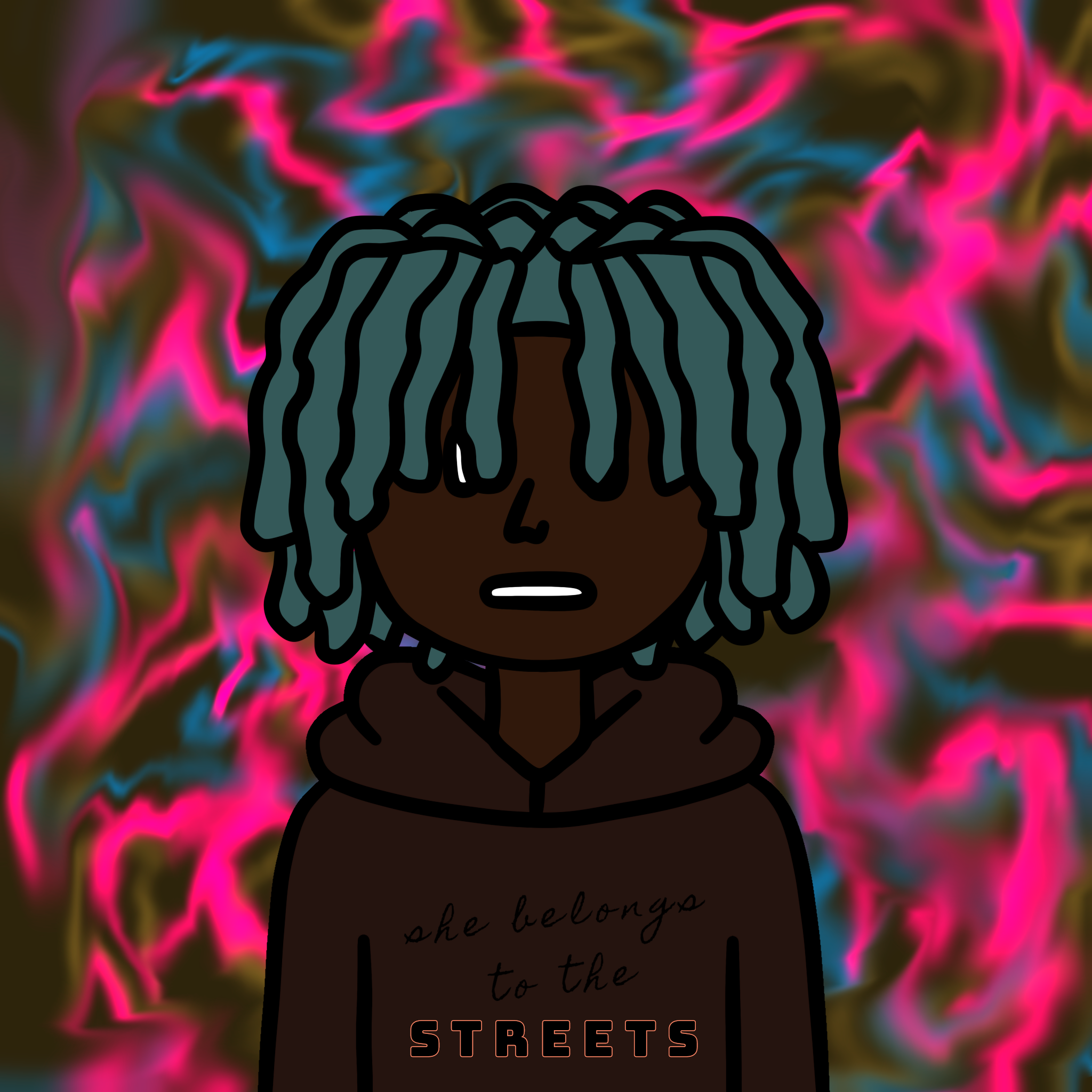 Doodle Thug 1854 NFT on Algorand