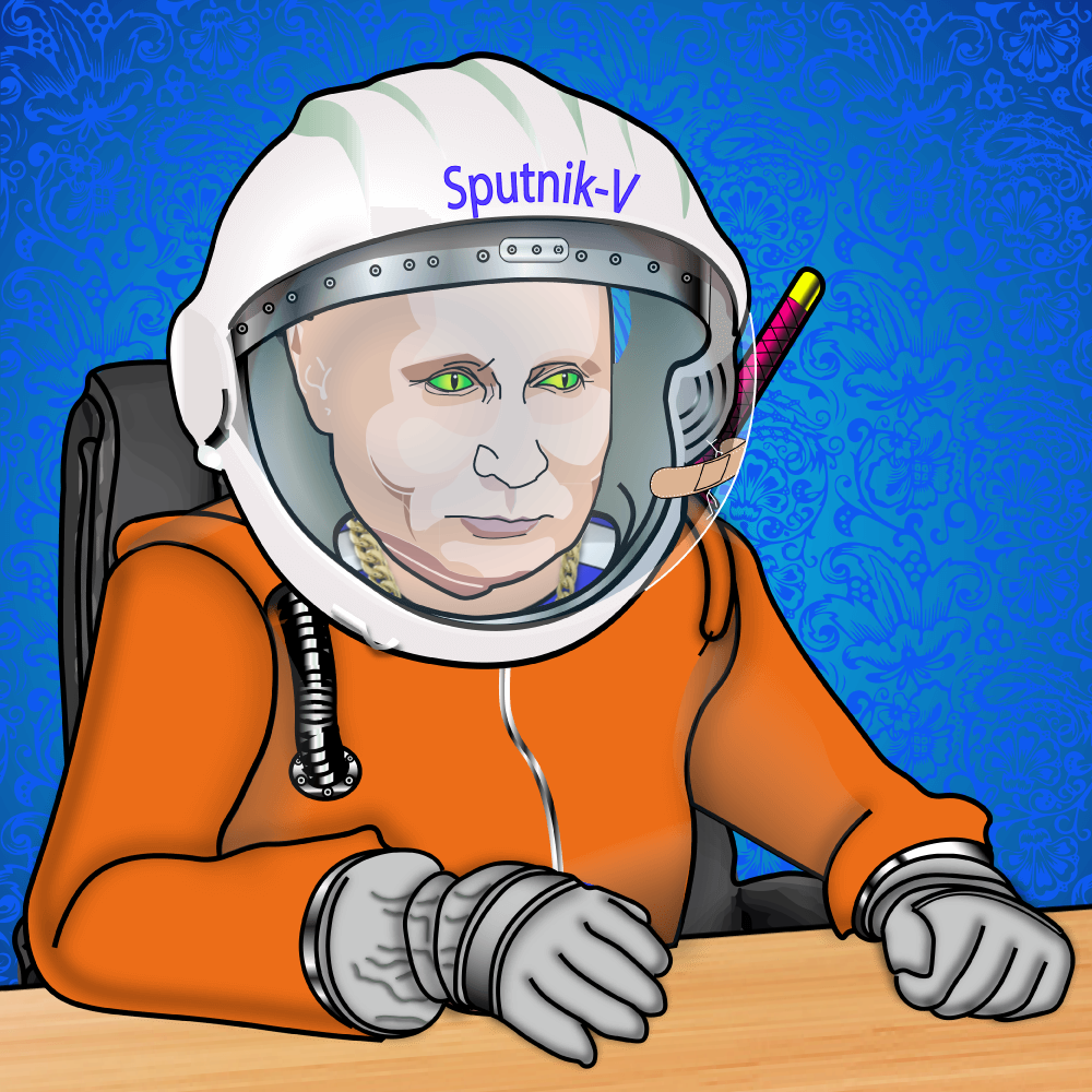 Dead Putin Society #306 NFT on Algorand