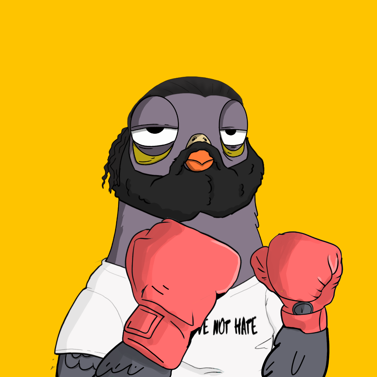 Ghetto Pigeons #0941 NFT on Algorand
