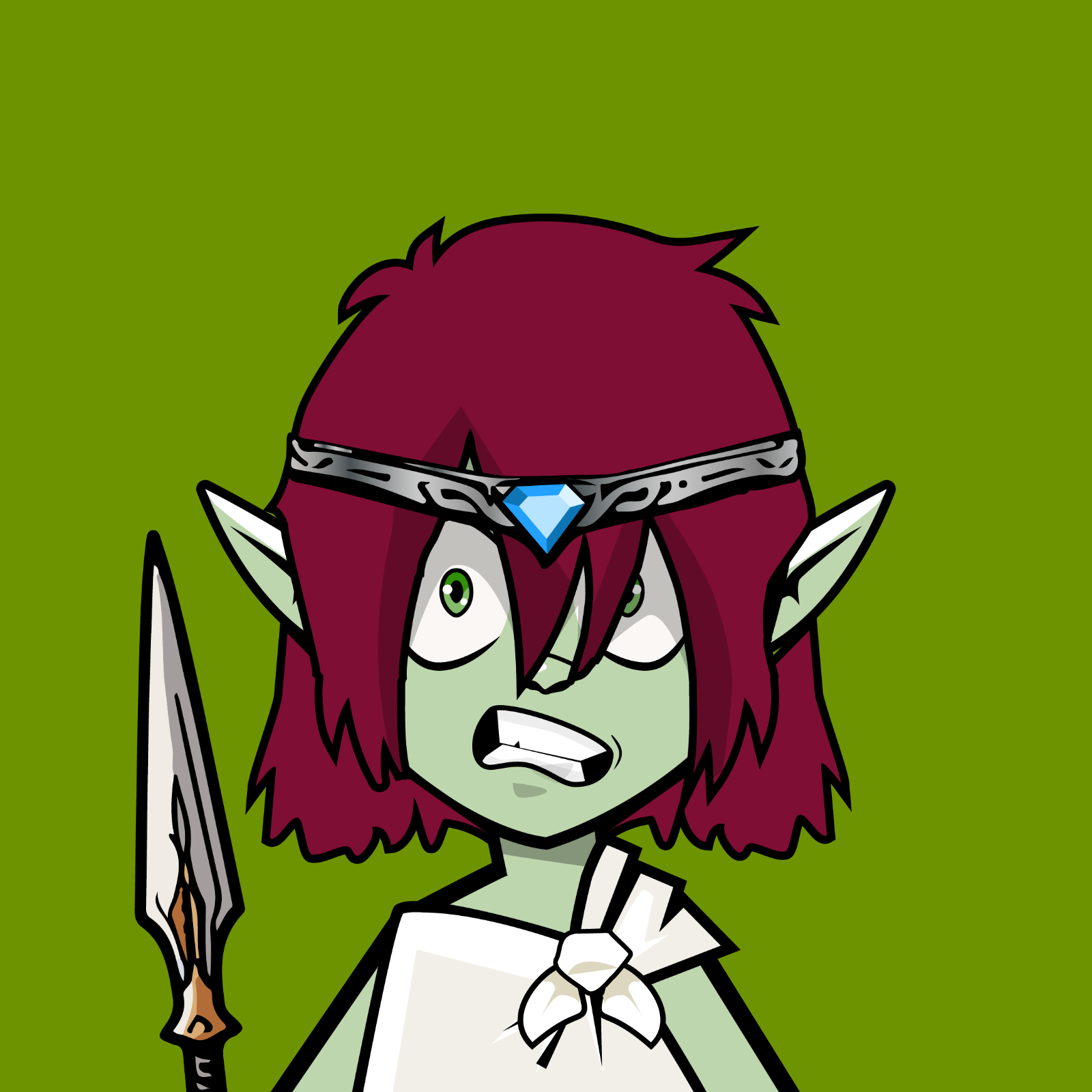 Little Elves #17 NFT on Algorand