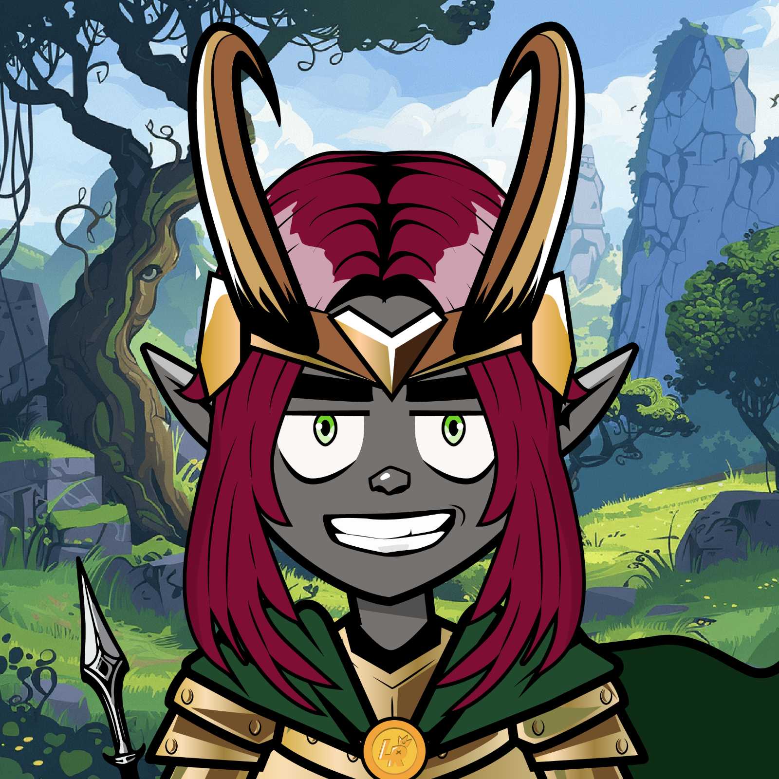 Little Elves #75 NFT on Algorand