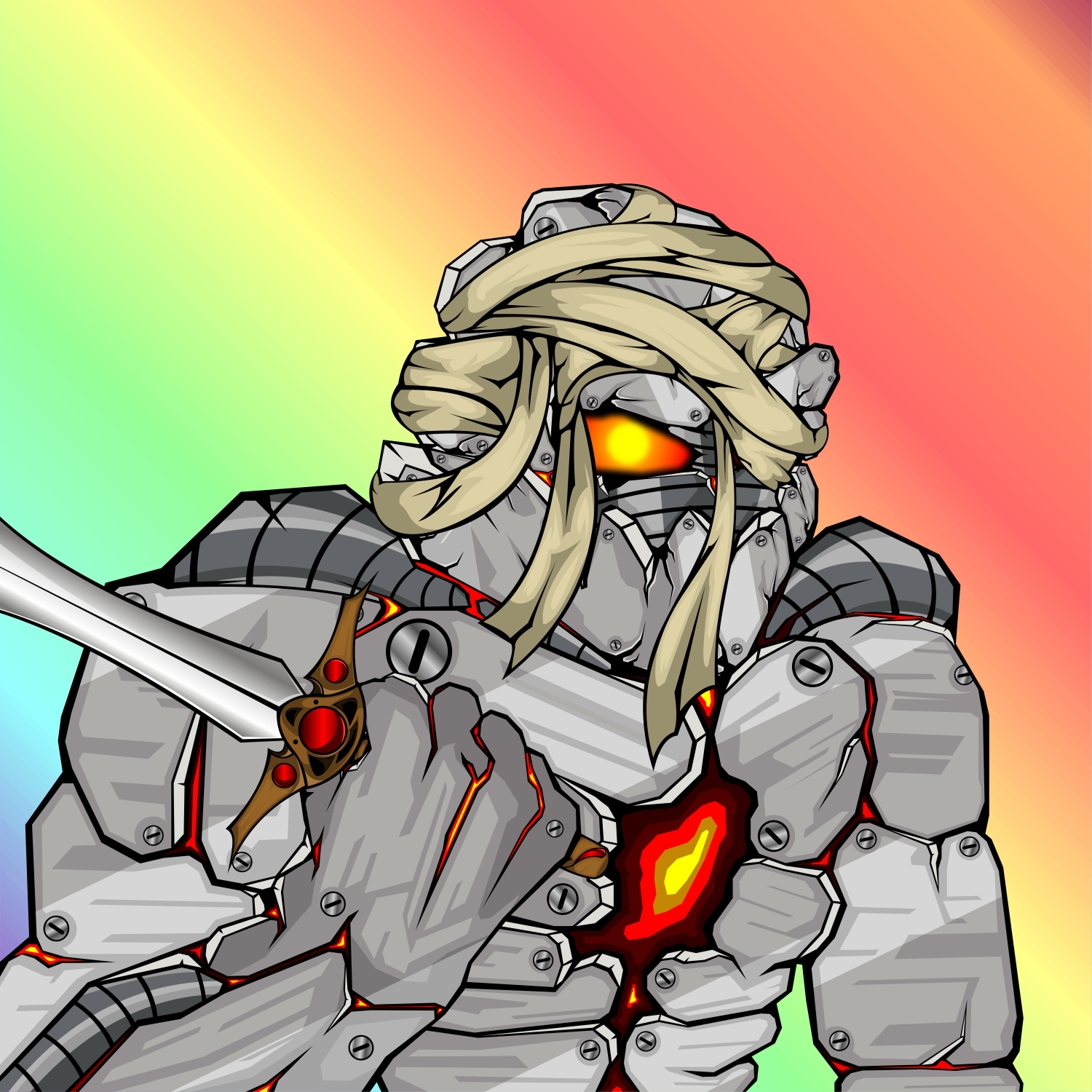 KRAX THE ALGOLEM 386 NFT on Algorand