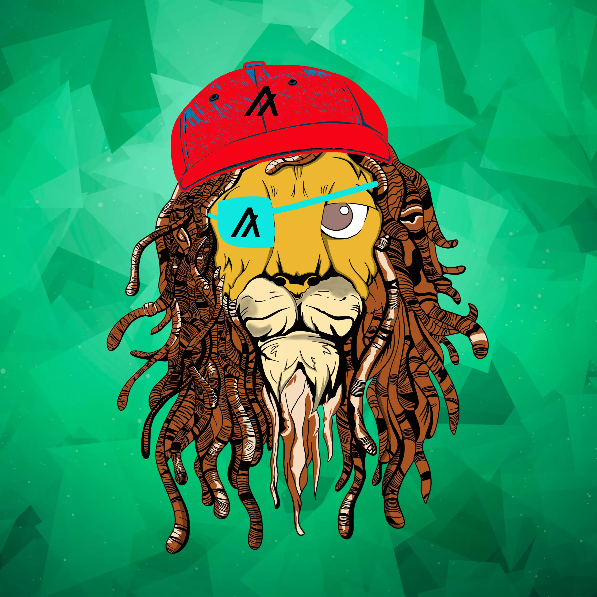 Reggae Lions #172 NFT on Algorand