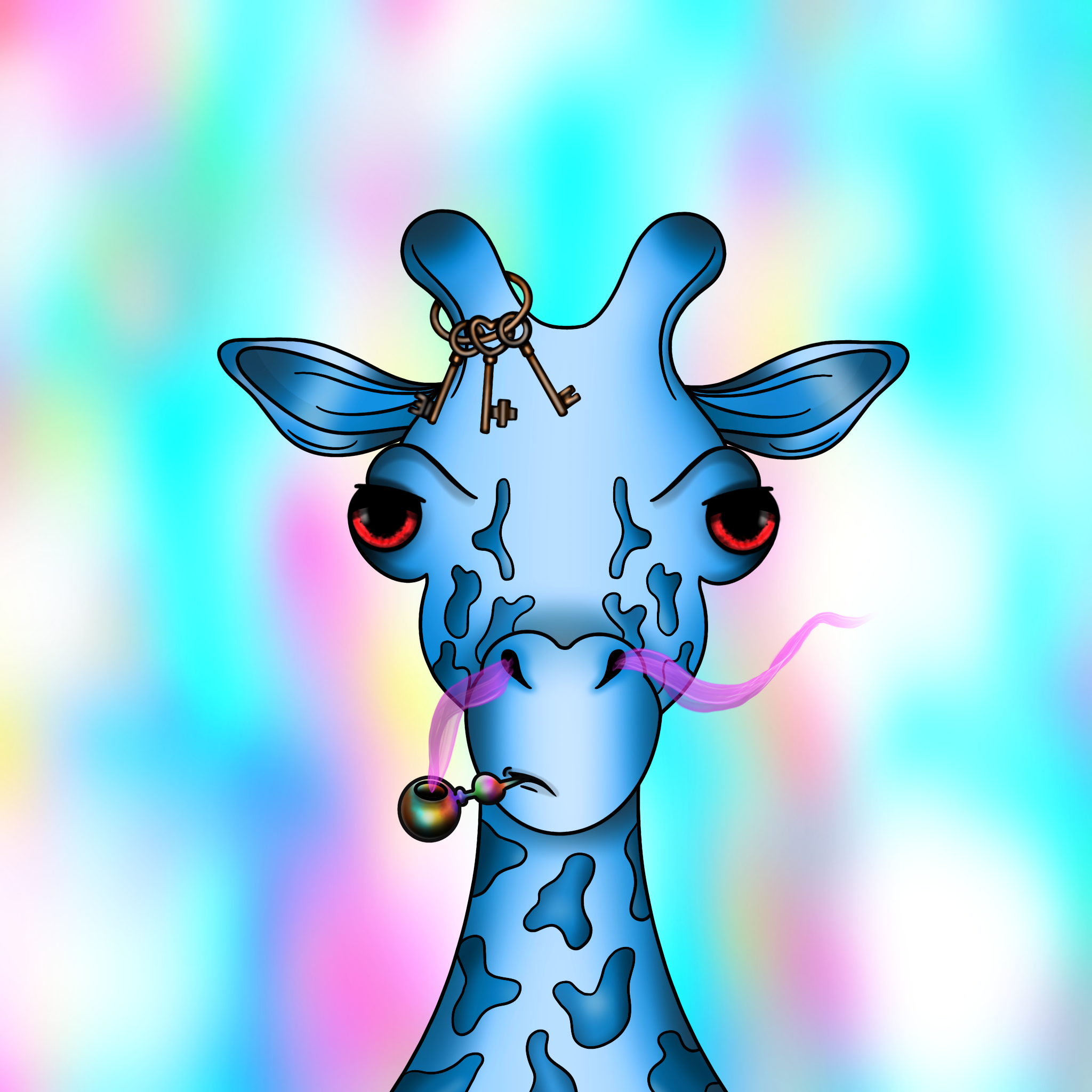 Cool Giraffe Gen2 #451 NFT on Algorand