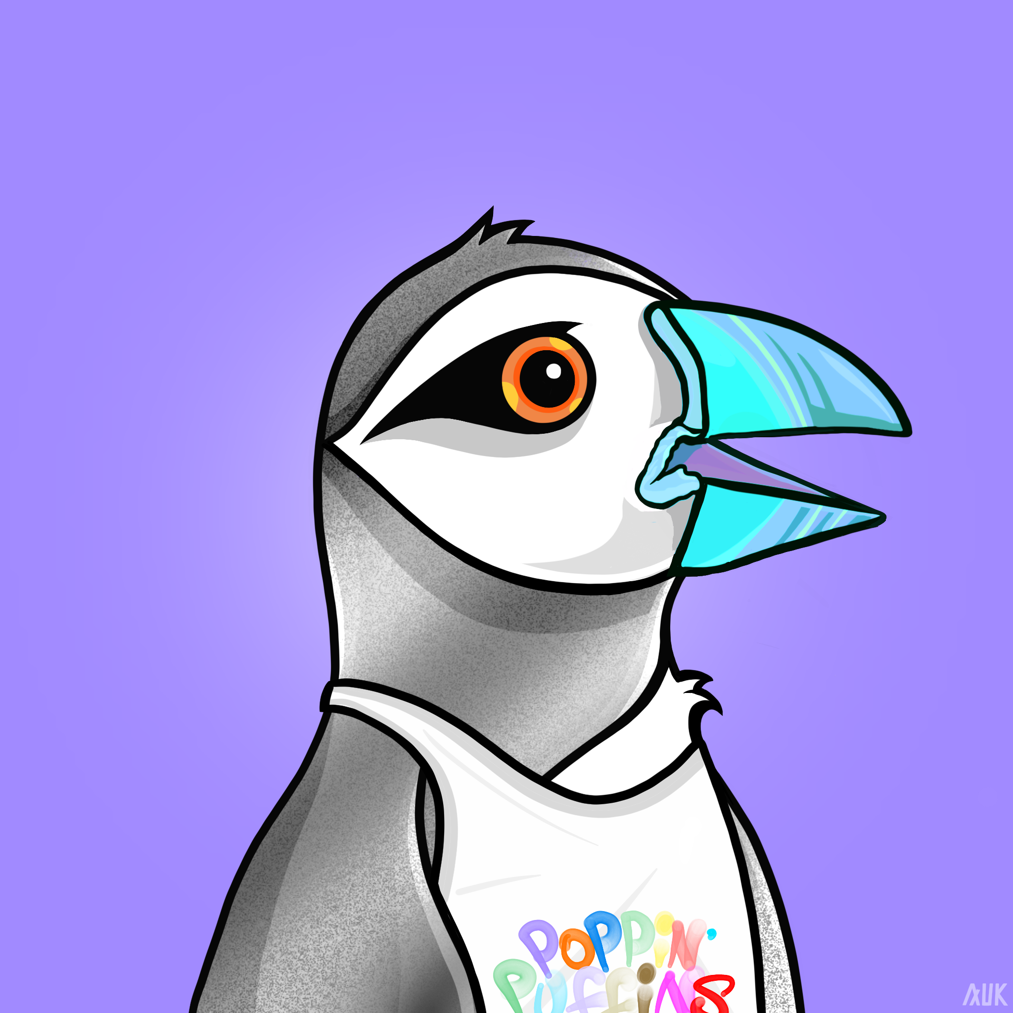 Poppin Puffins #7796 NFT on Algorand