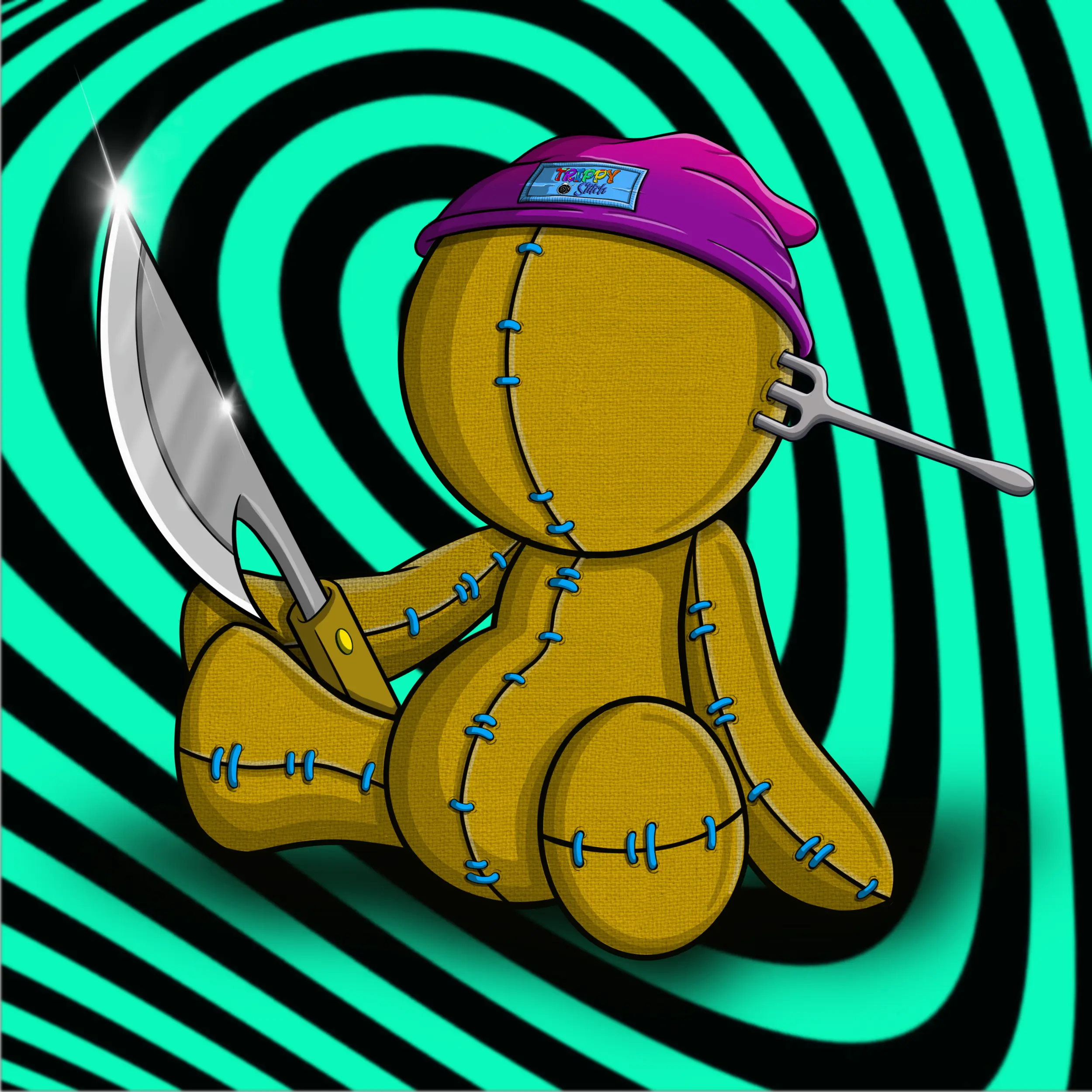 Trippy Stitch #973 NFT on Algorand