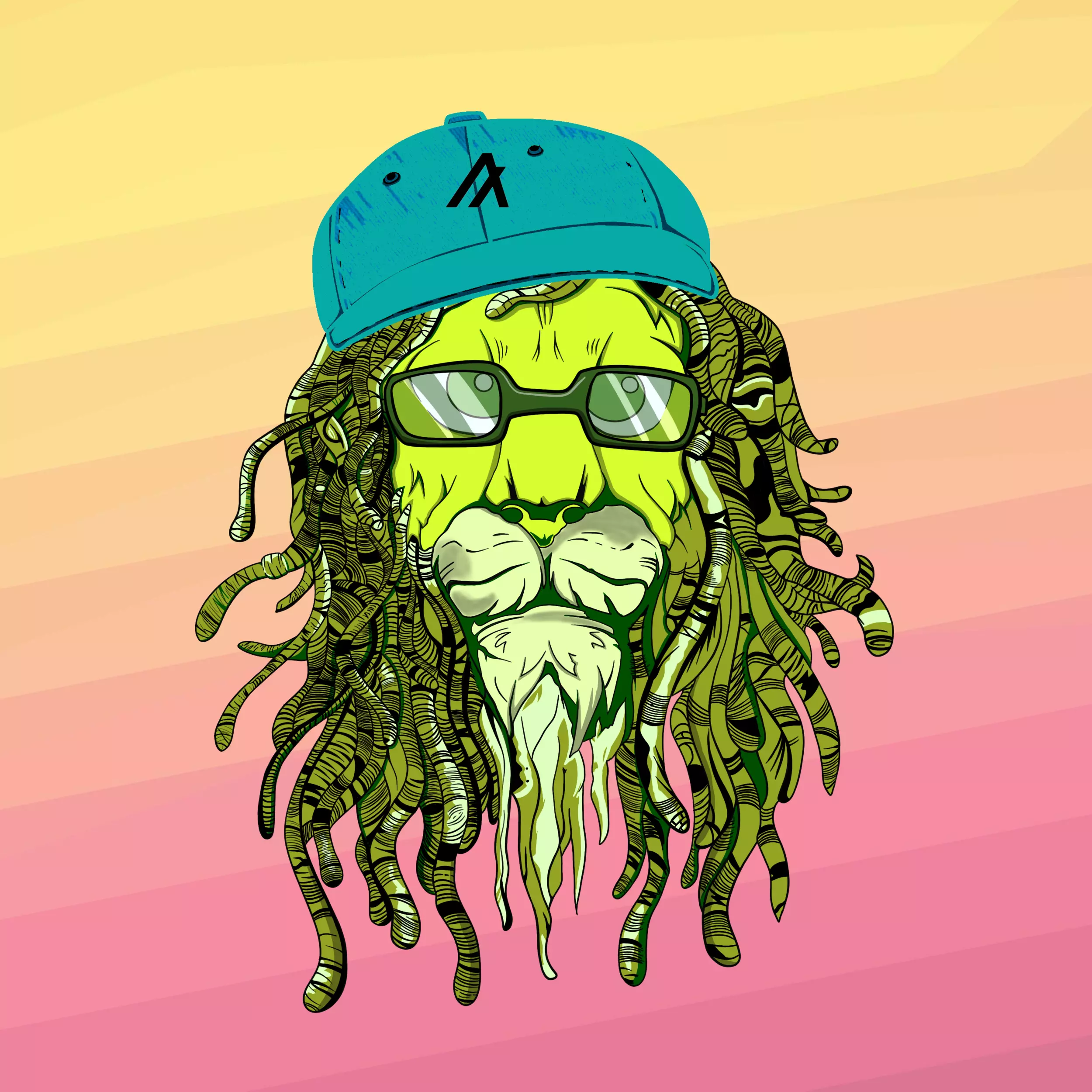 Reggae Lions #285 NFT on Algorand