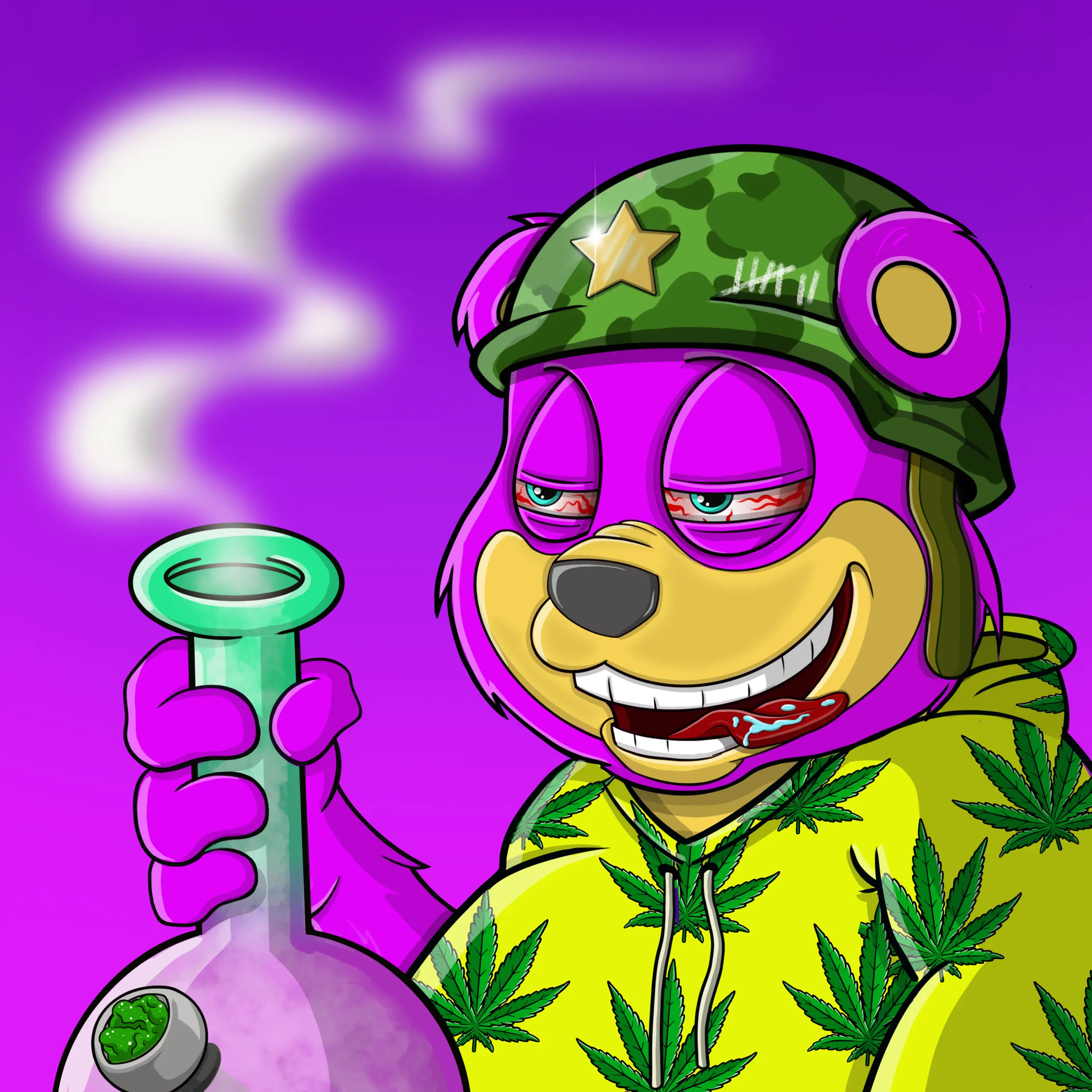 Burnin Bears #477 NFT on Algorand