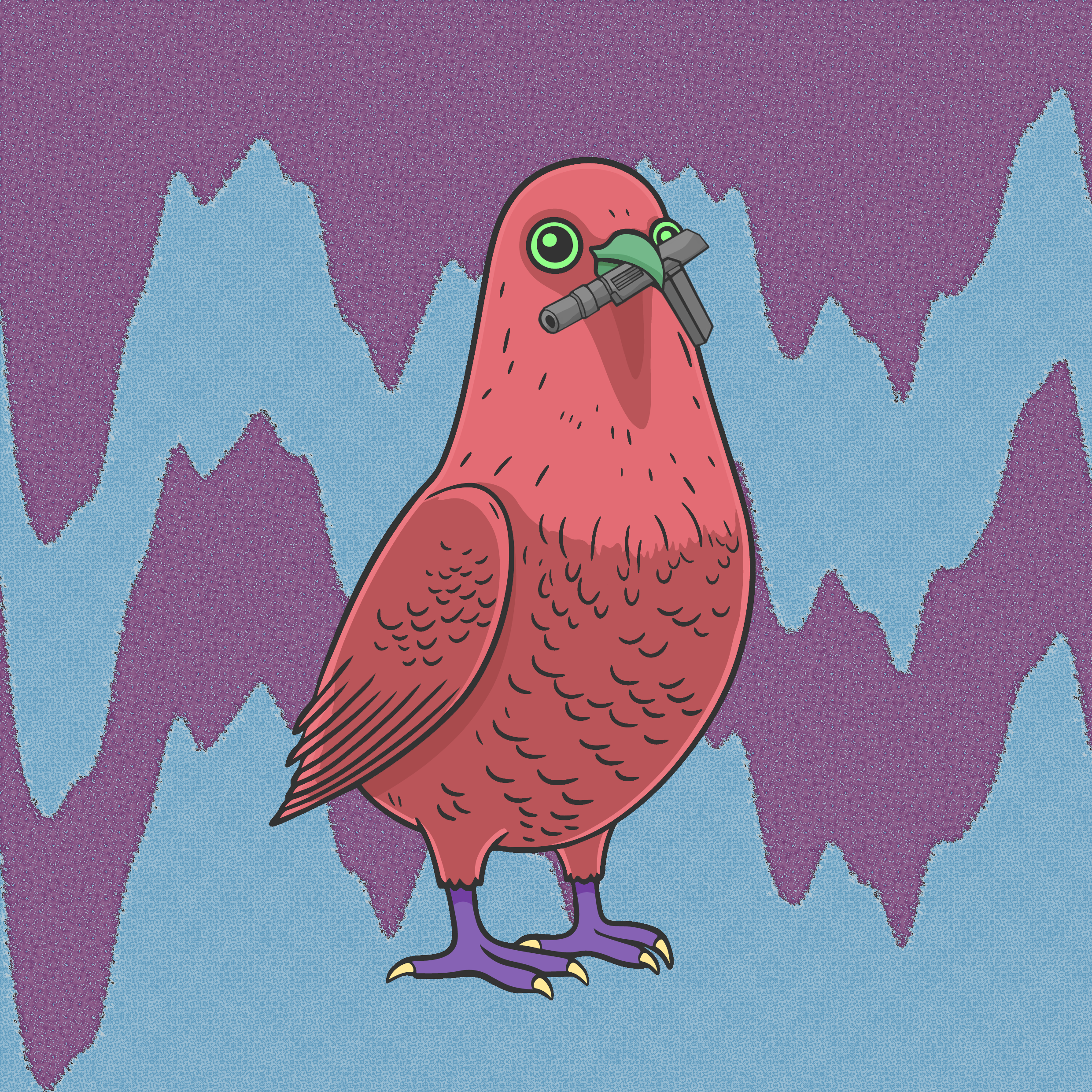 HAPPY HOOMENS BIRDS #111 NFT on Algorand