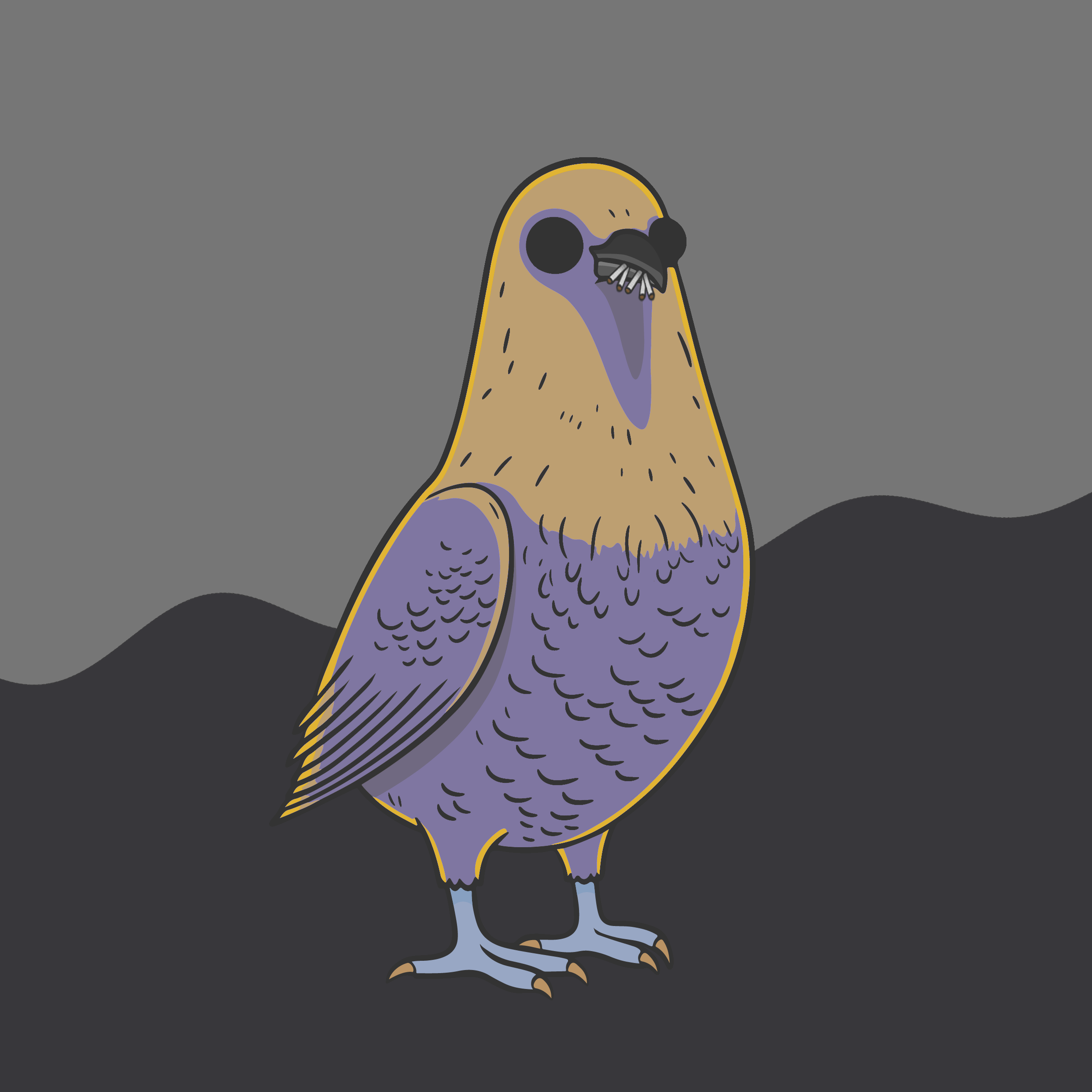 HAPPY HOOMENS BIRDS #143 NFT on Algorand