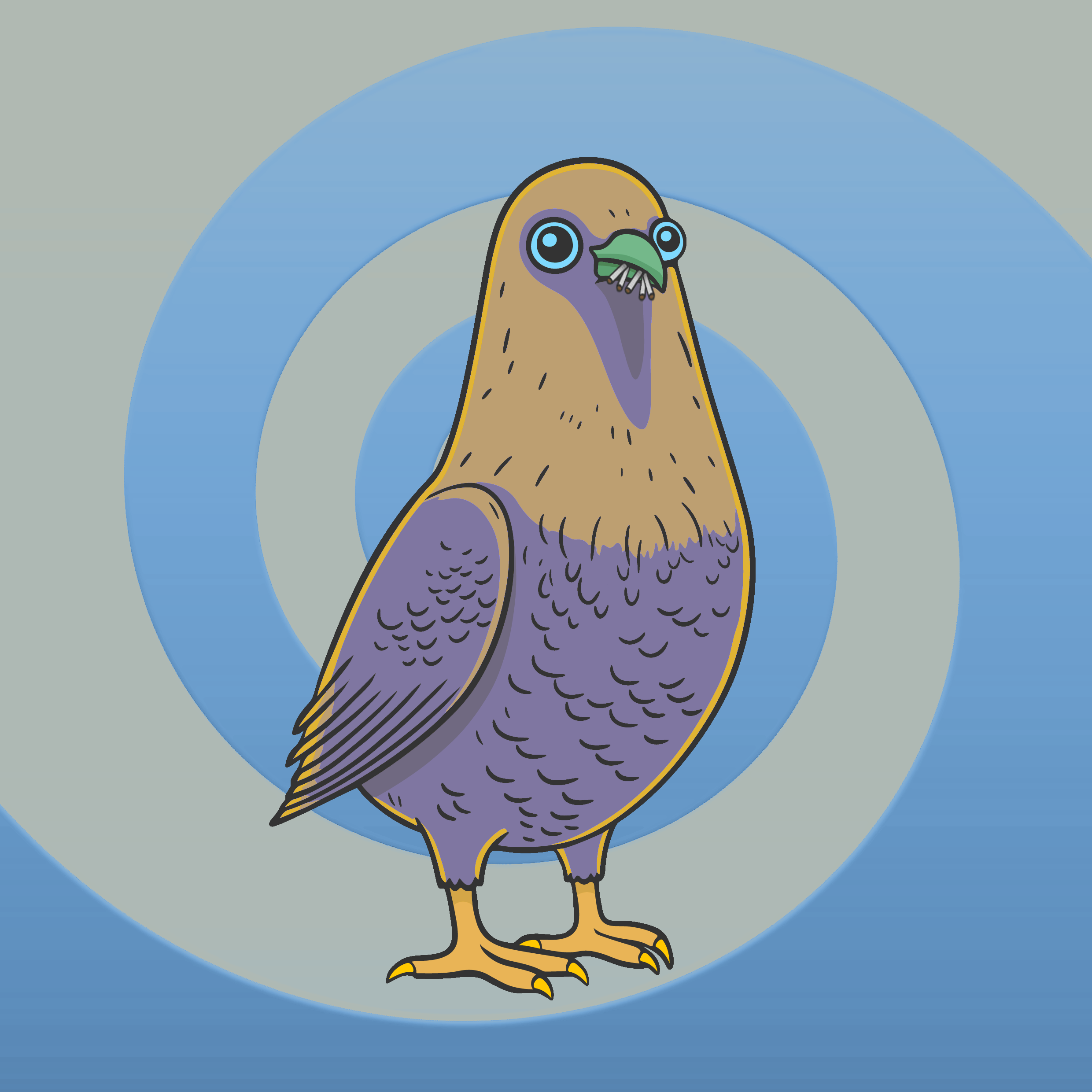 HAPPY HOOMENS BIRDS #144 NFT on Algorand