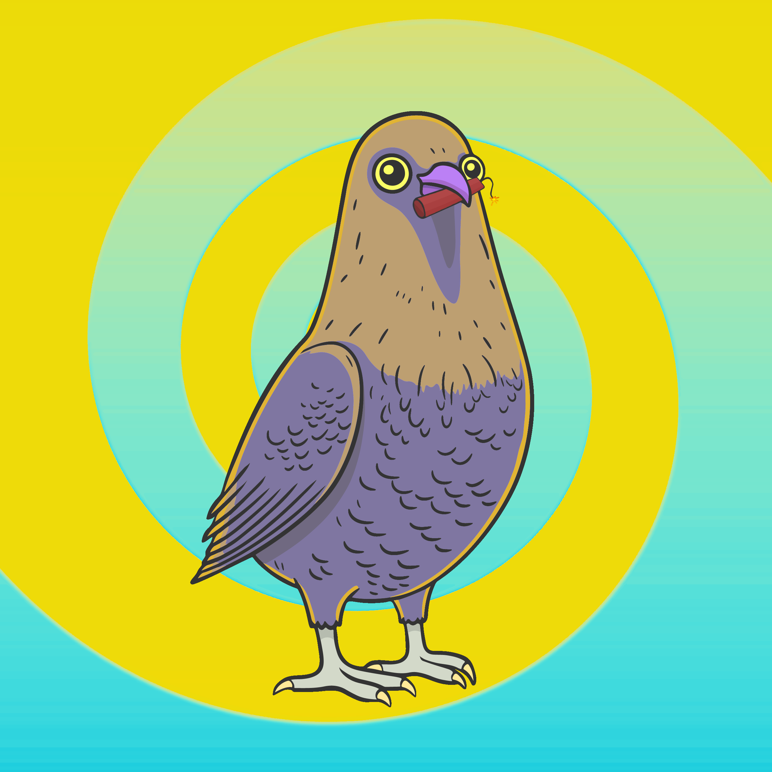 HAPPY HOOMENS BIRDS #193 NFT on Algorand