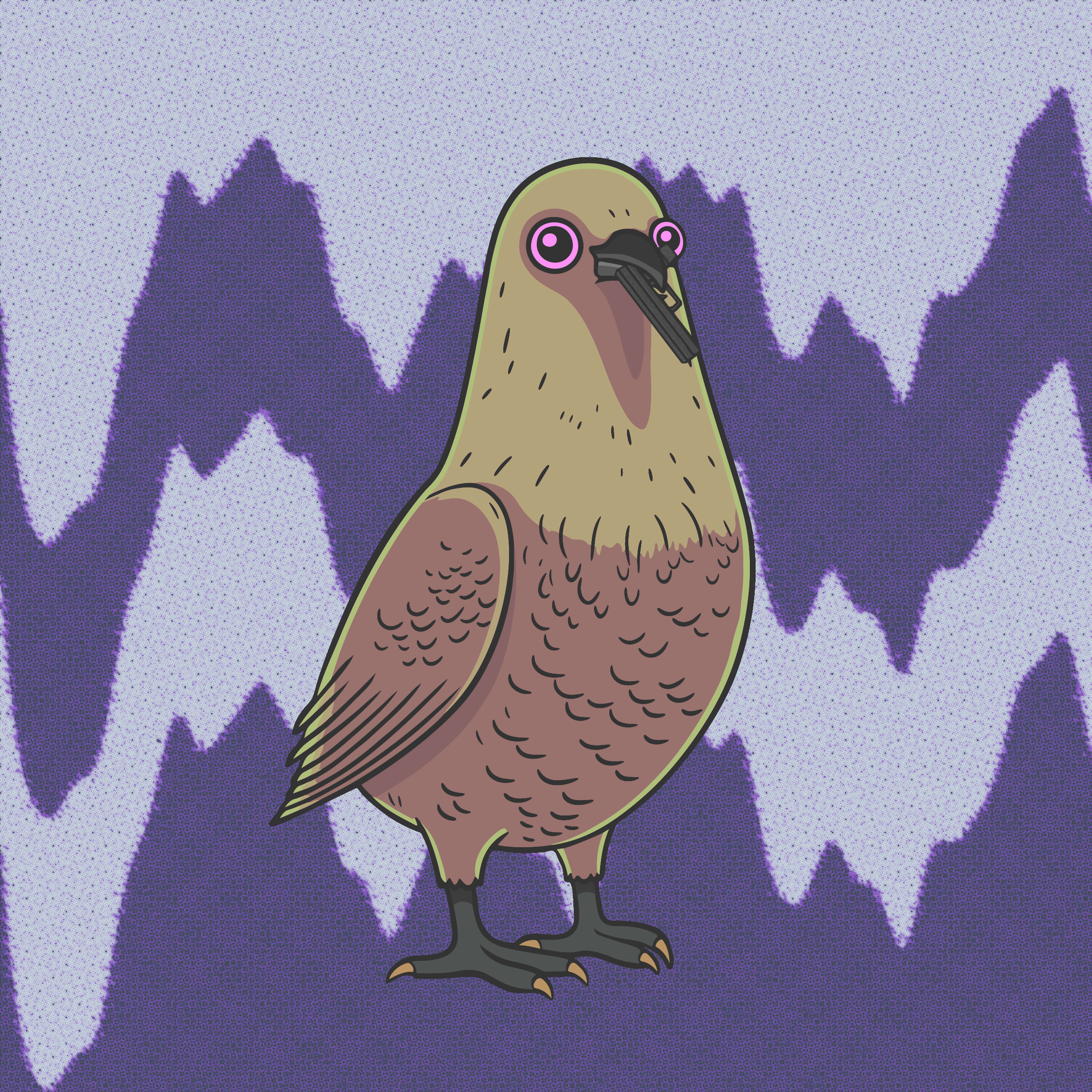 HAPPY HOOMENS BIRDS #22 NFT on Algorand