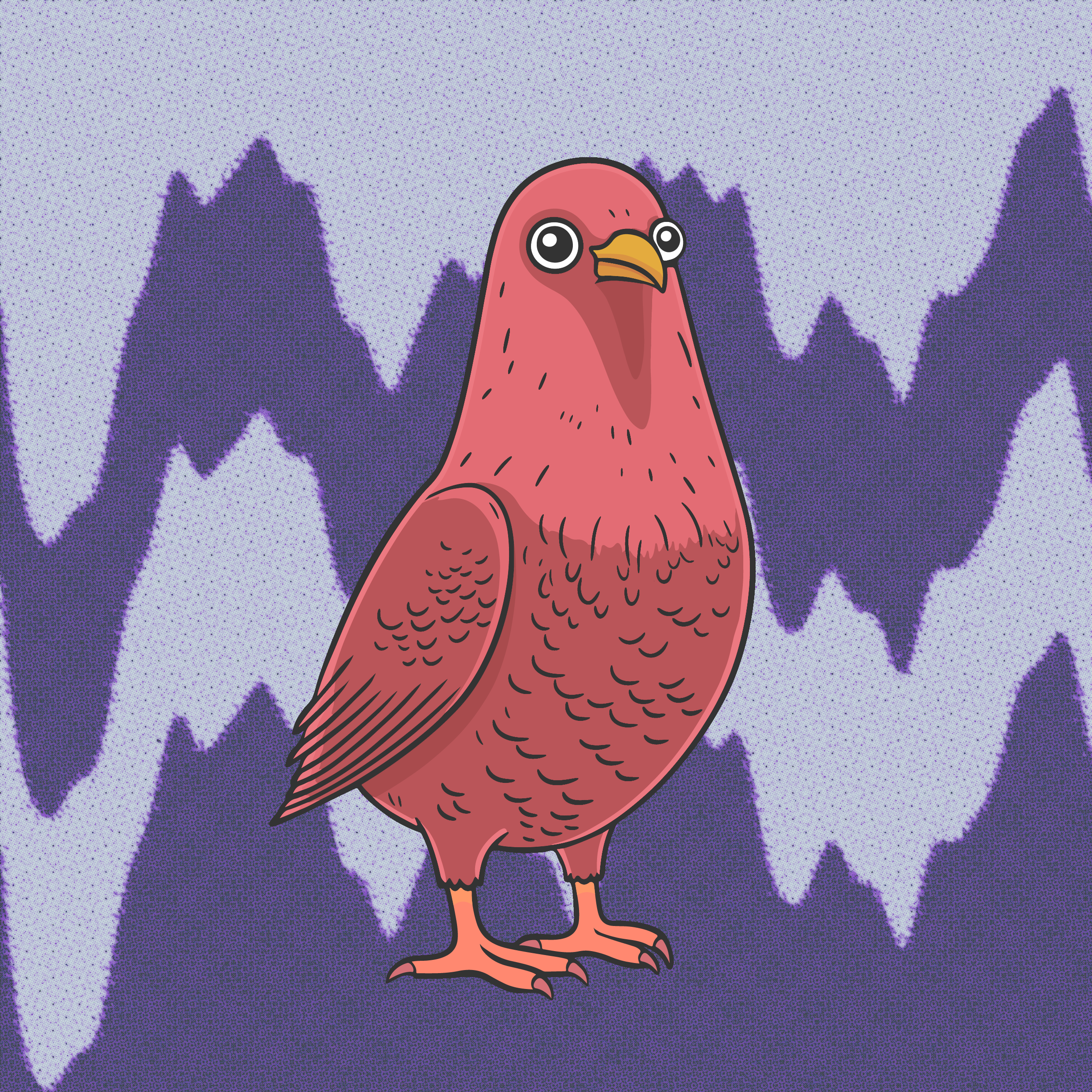 HAPPY HOOMENS BIRDS #231 NFT on Algorand
