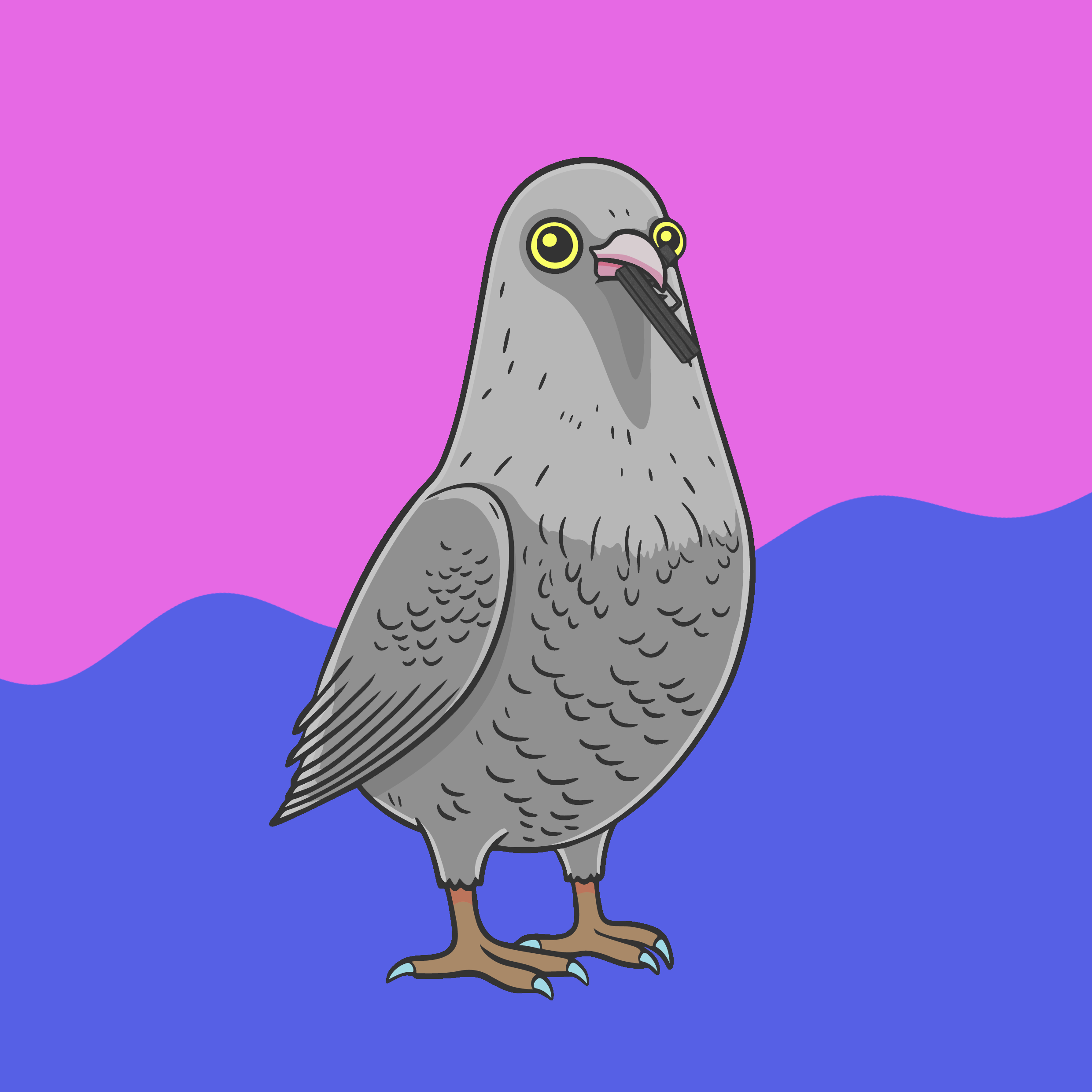 HAPPY HOOMENS BIRDS #253 NFT on Algorand