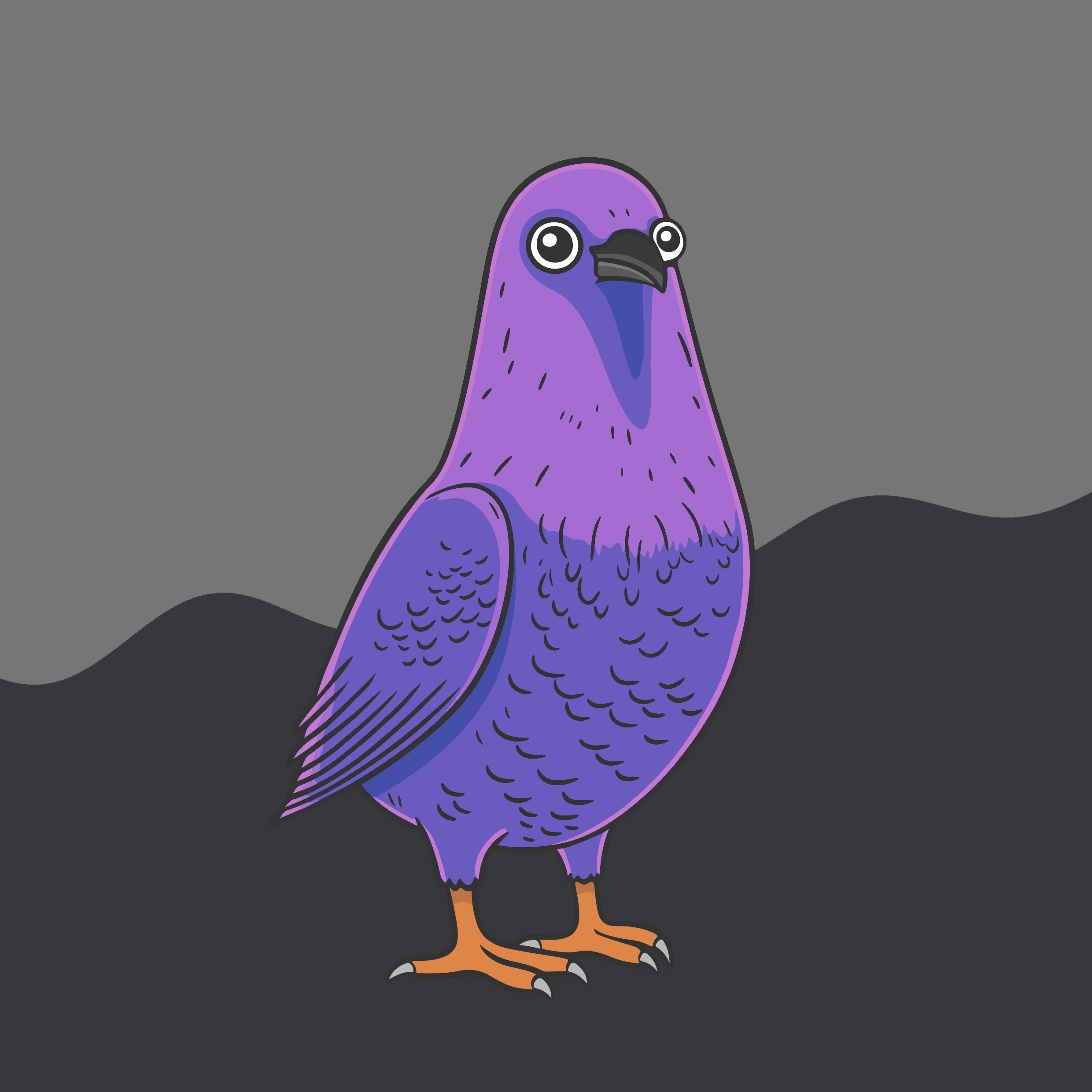 HAPPY HOOMENS BIRDS #27 NFT on Algorand