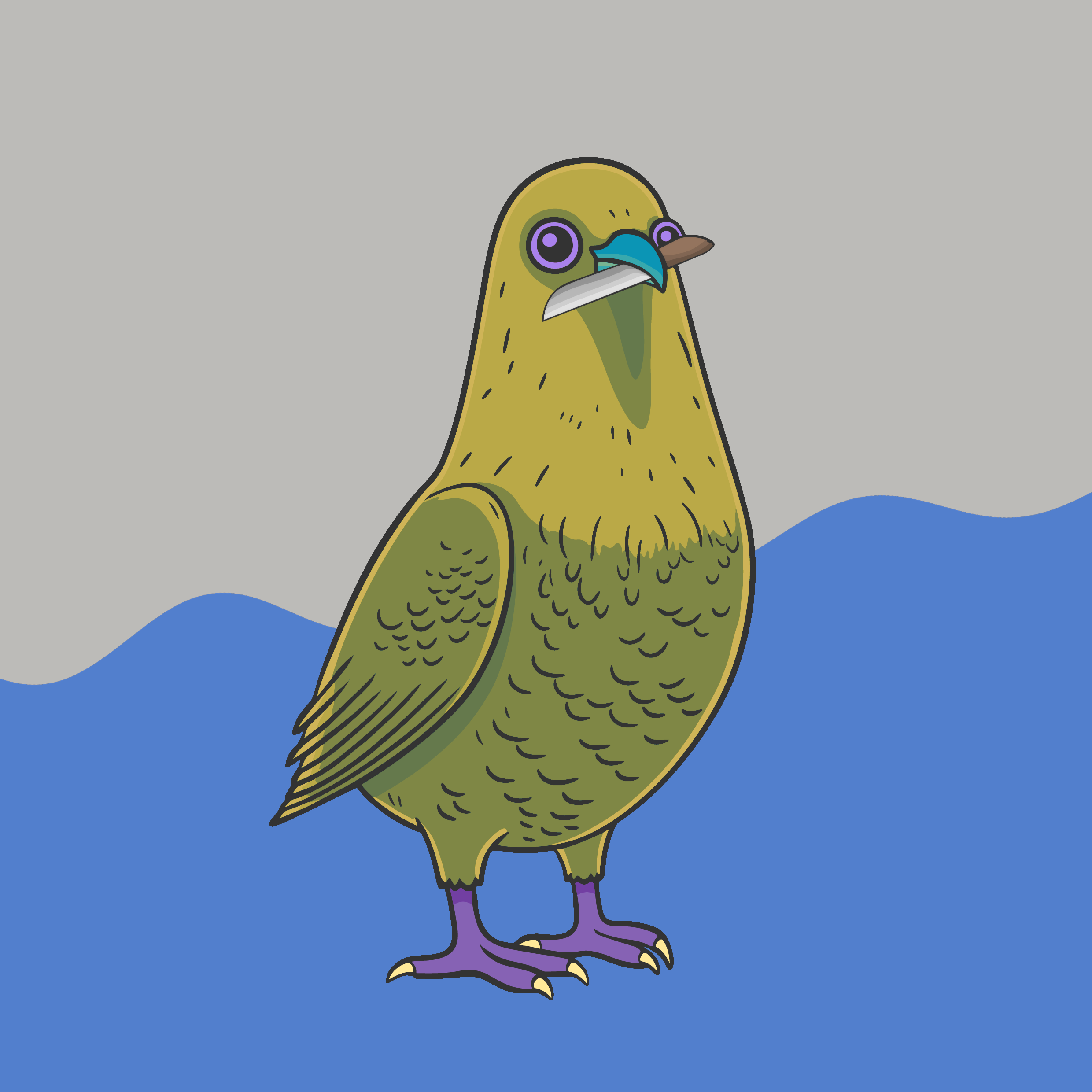 HAPPY HOOMENS BIRDS #270 NFT on Algorand