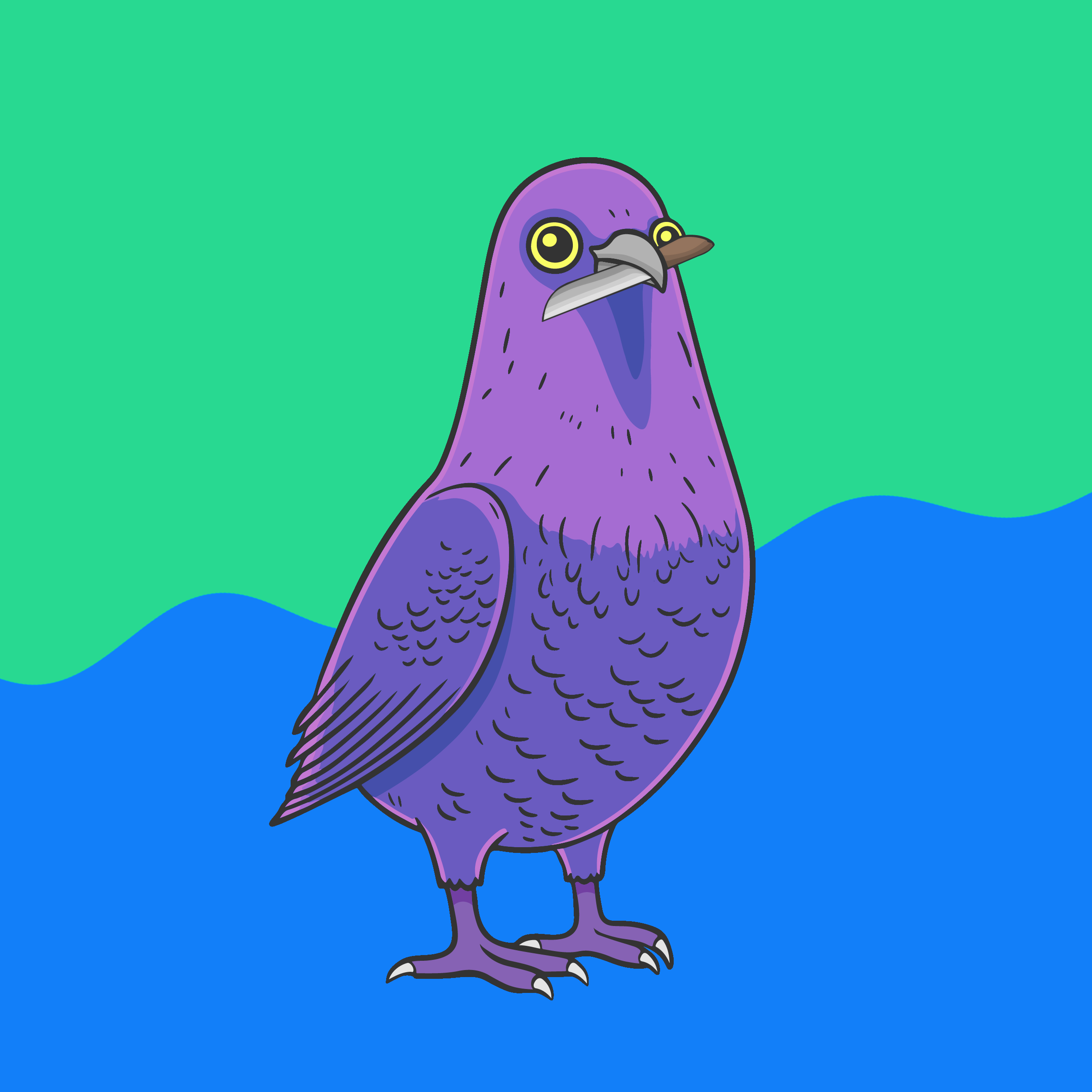 HAPPY HOOMENS BIRDS #283 NFT on Algorand