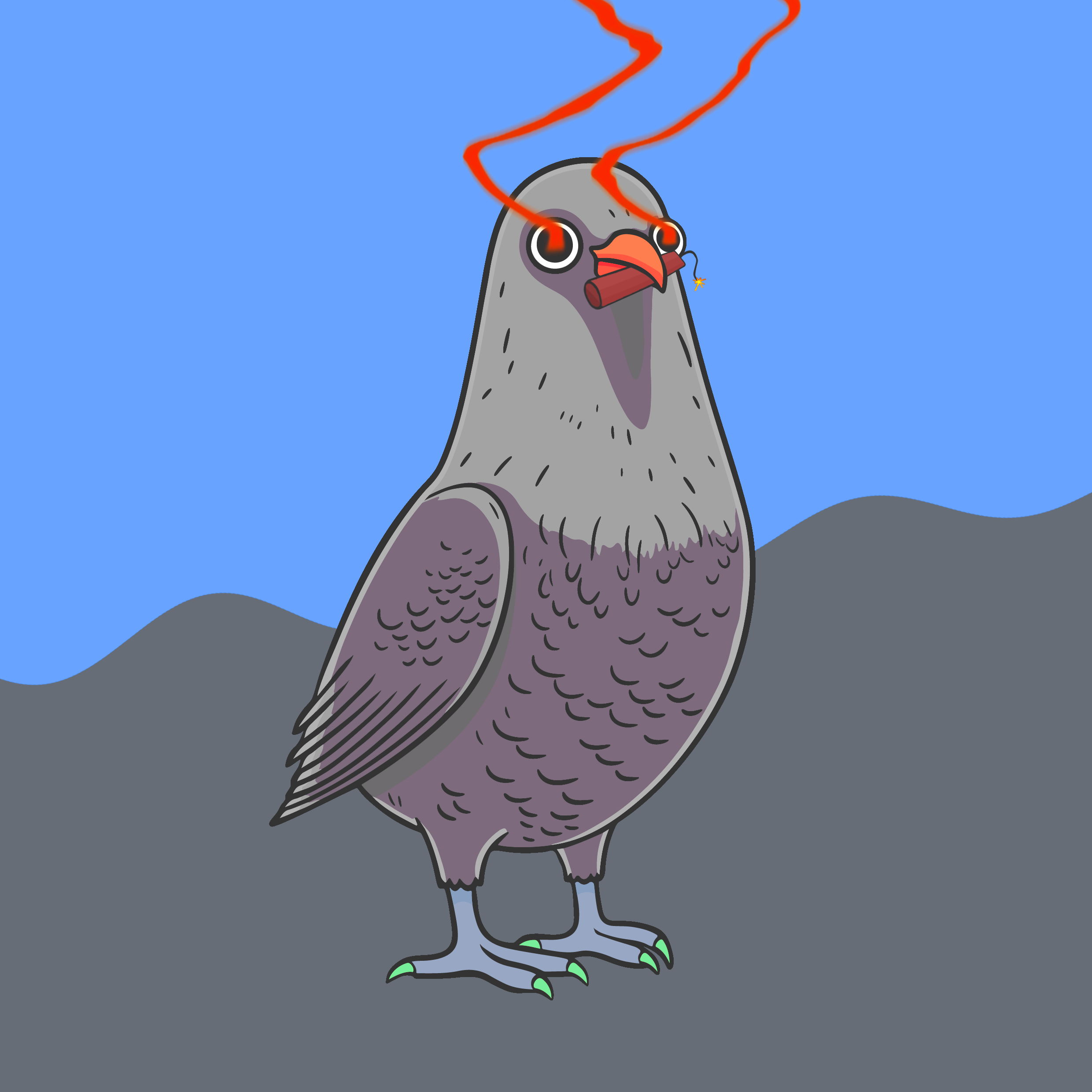 HAPPY HOOMENS BIRDS #294 NFT on Algorand