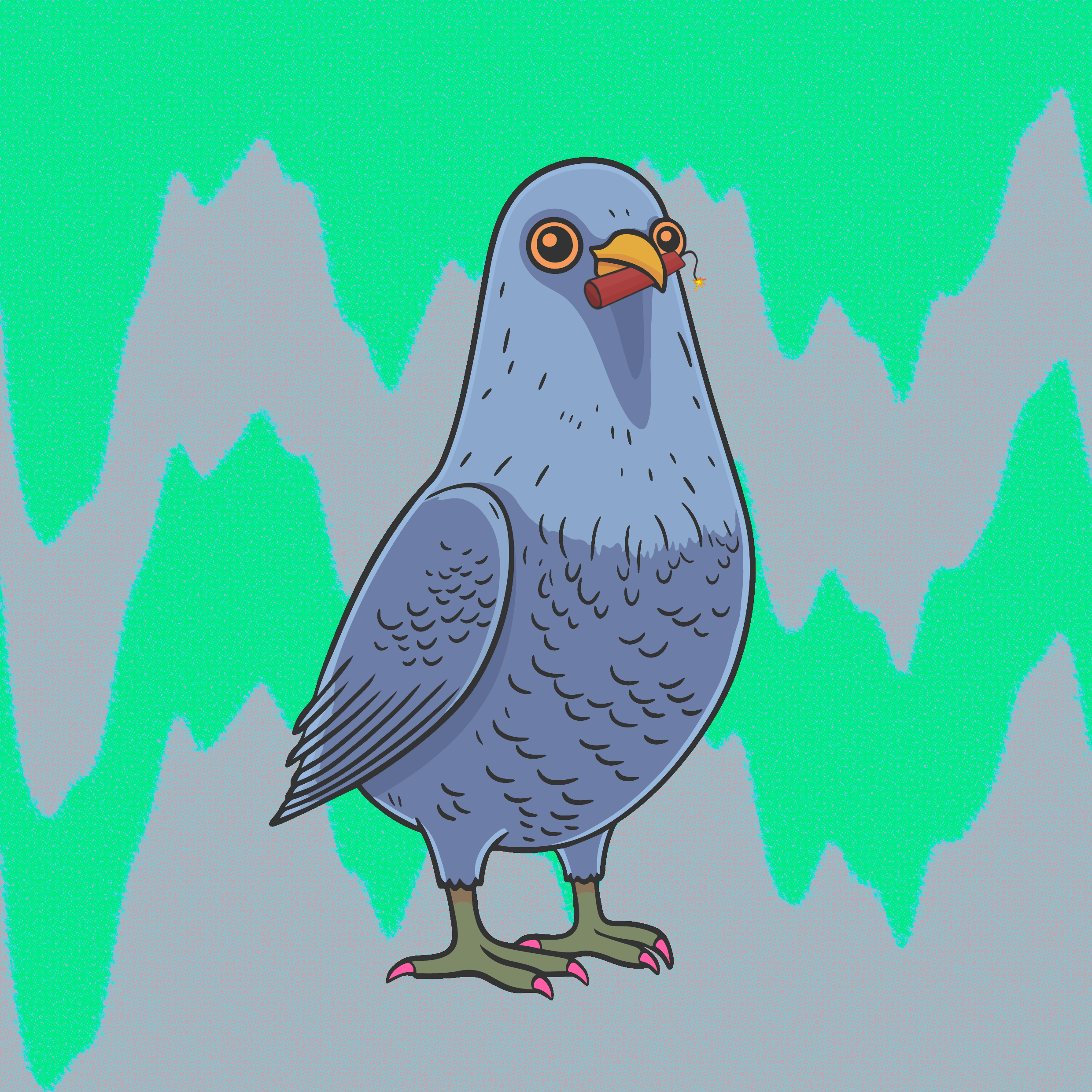 HAPPY HOOMENS BIRDS #299 NFT on Algorand