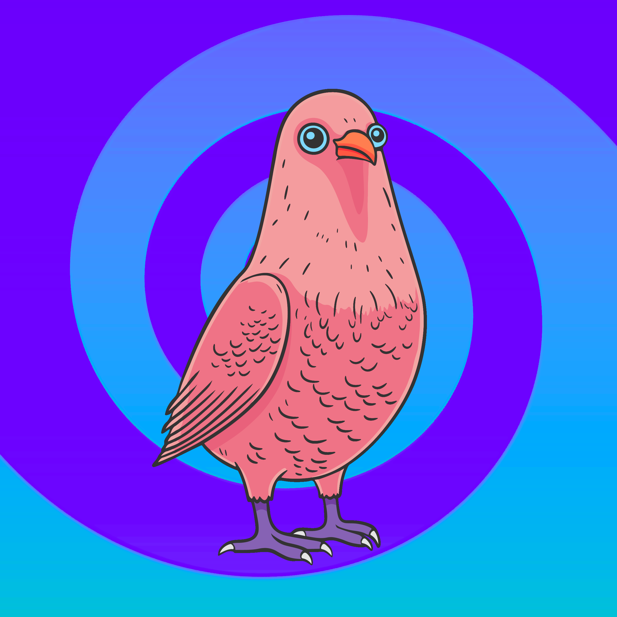 HAPPY HOOMENS BIRDS #300 NFT on Algorand