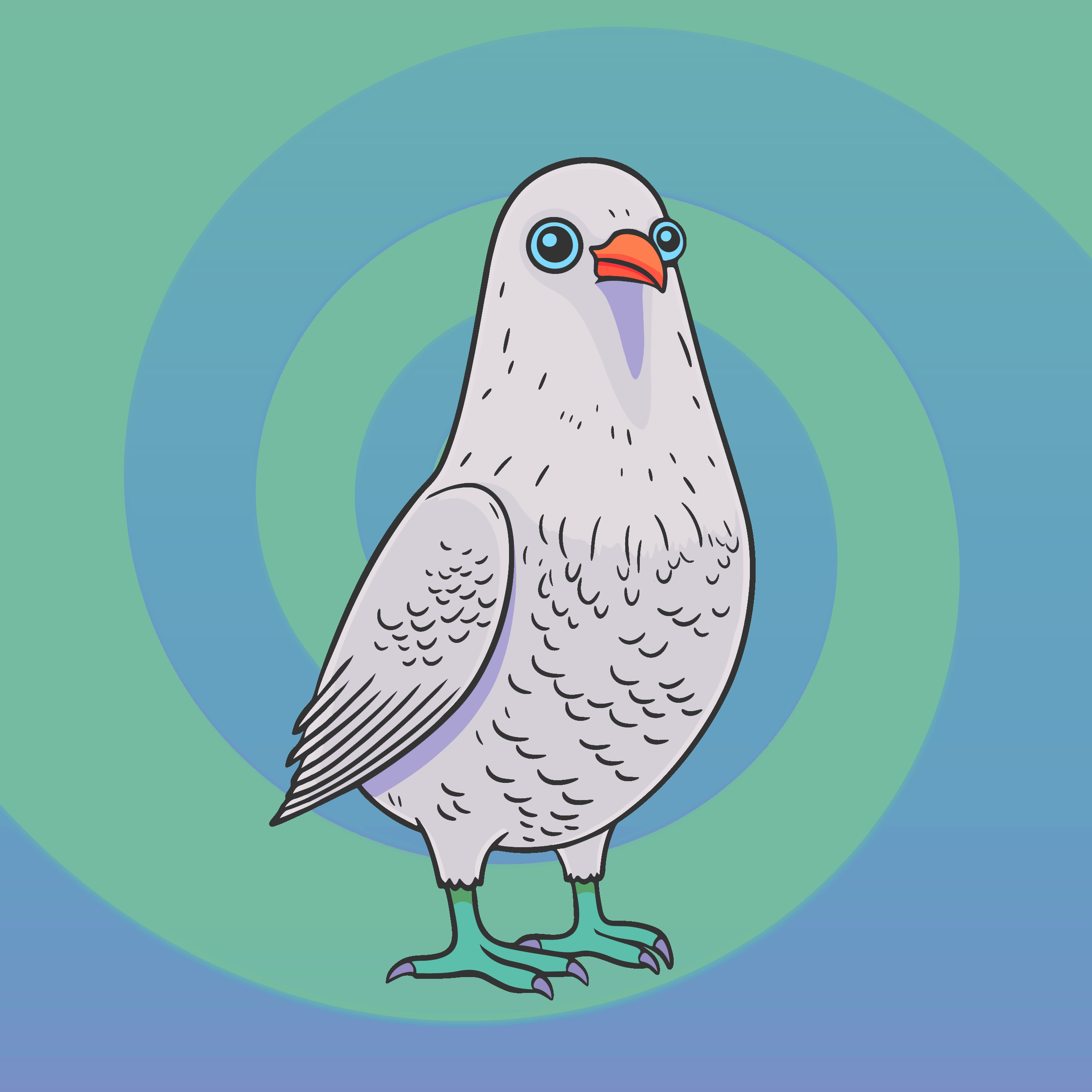 HAPPY HOOMENS BIRDS #31 NFT on Algorand