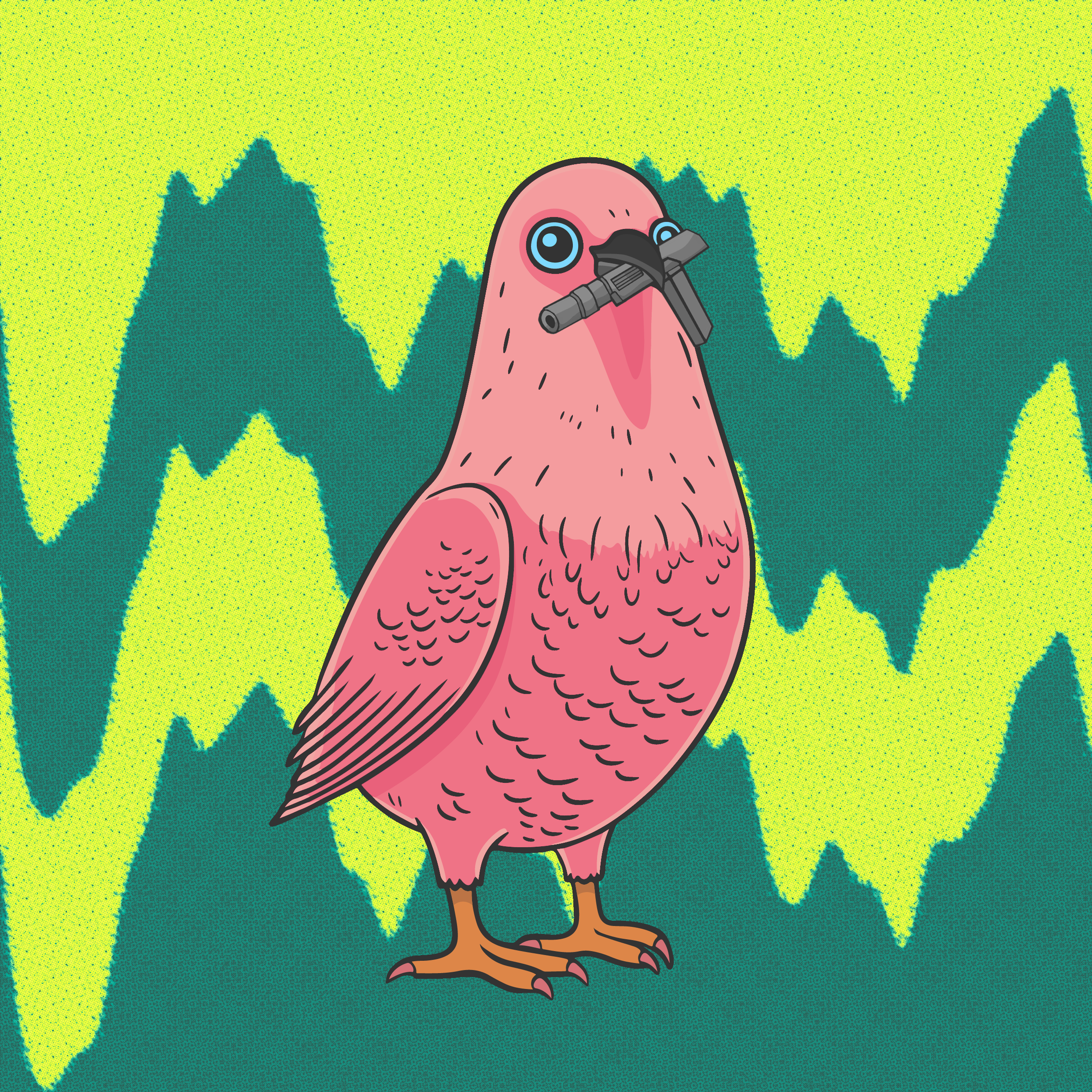 HAPPY HOOMENS BIRDS #44 NFT on Algorand
