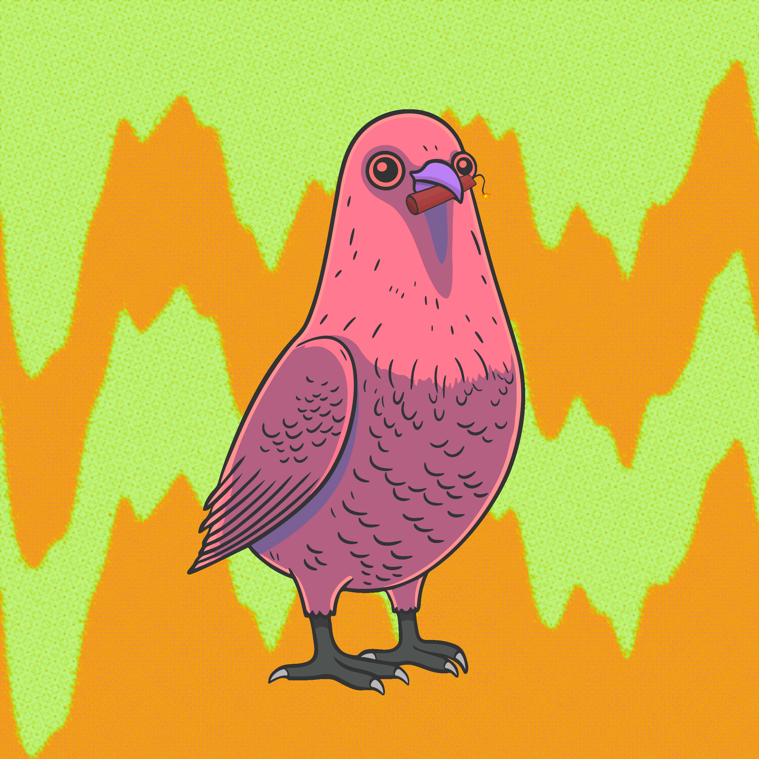 HAPPY HOOMENS BIRDS #57 NFT on Algorand