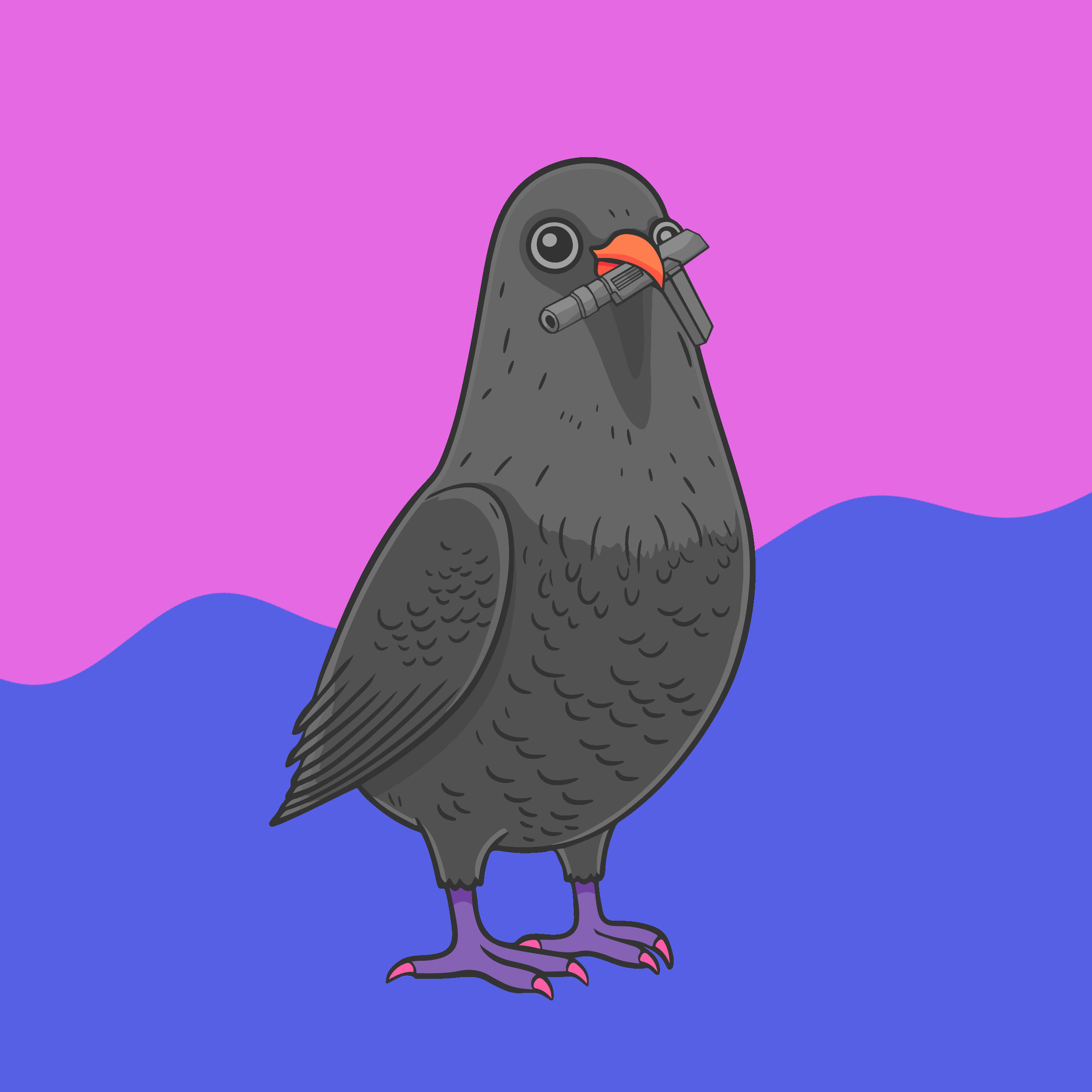 HAPPY HOOMENS BIRDS #95 NFT on Algorand
