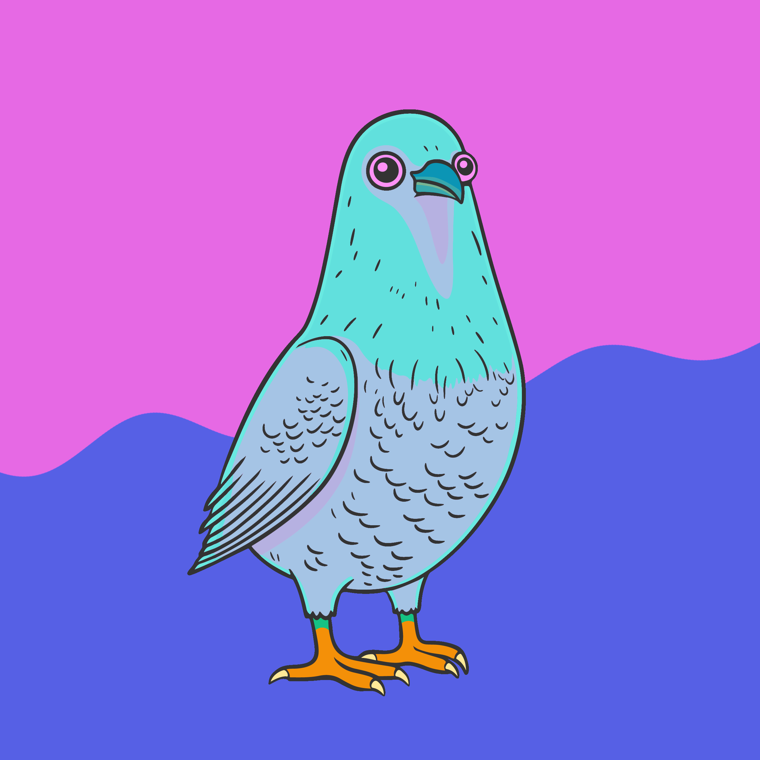 HAPPY HOOMENS BIRDS #97 NFT on Algorand