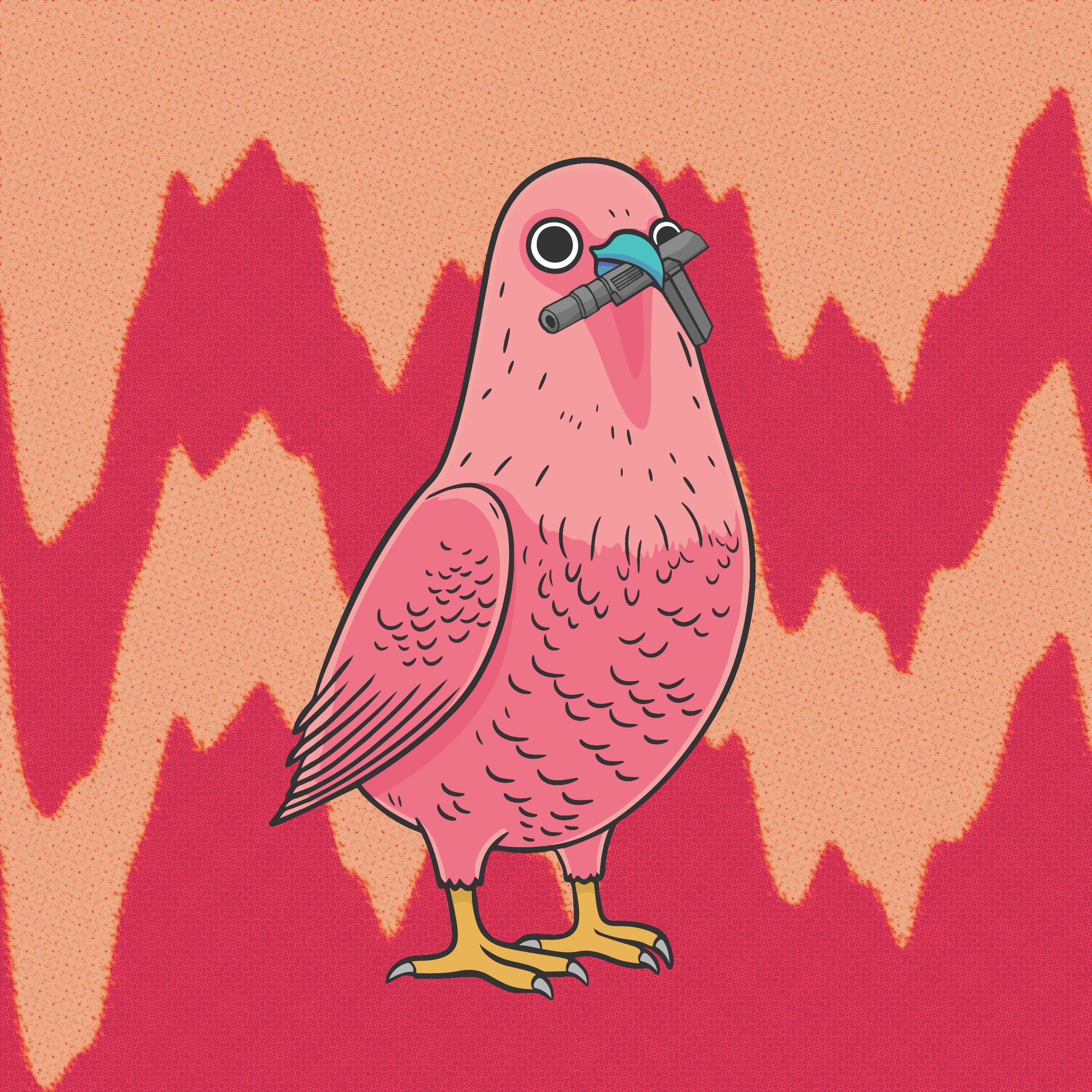 HAPPY HOOMENS BIRDS #99 NFT on Algorand