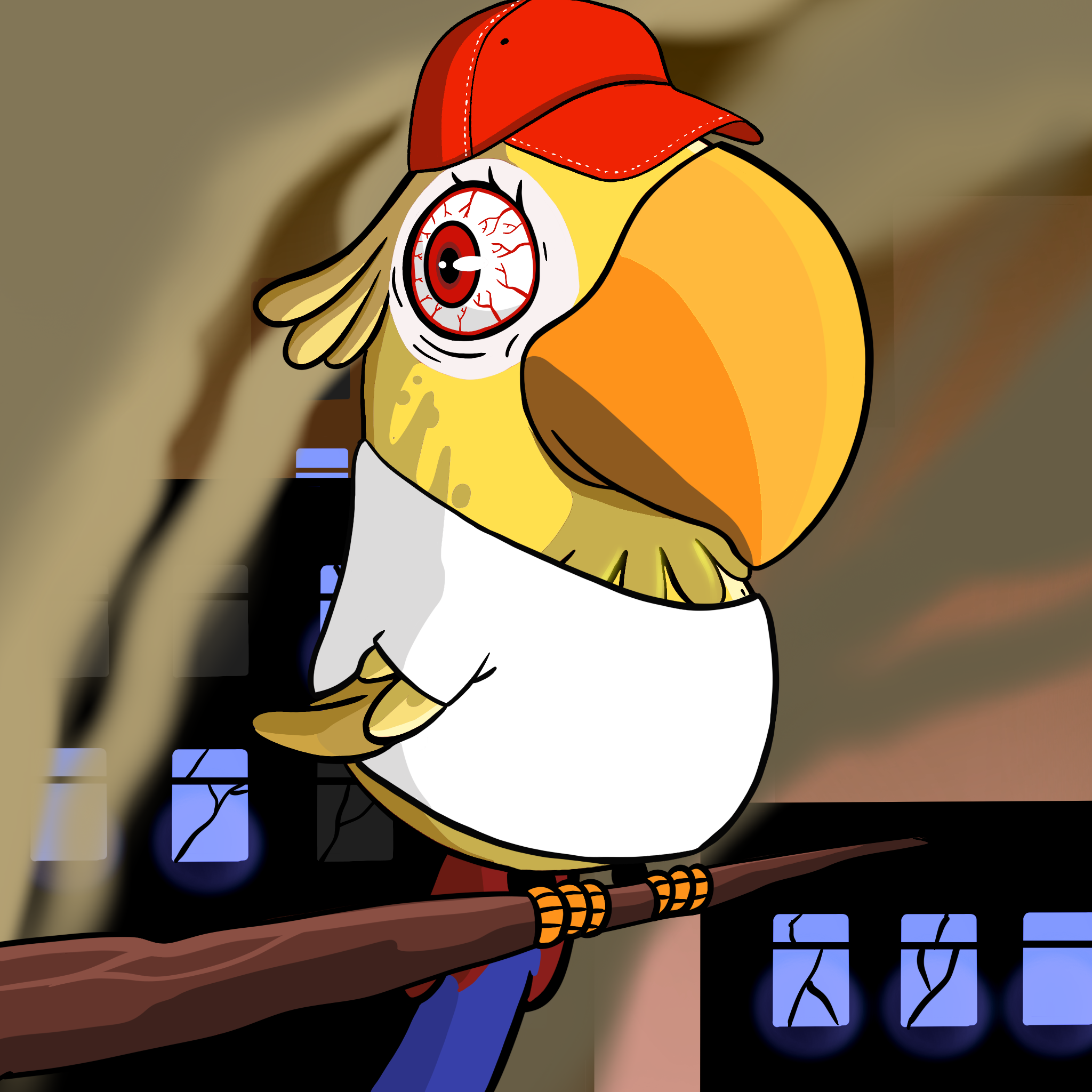 Ruffled Feathers #233 NFT on Algorand