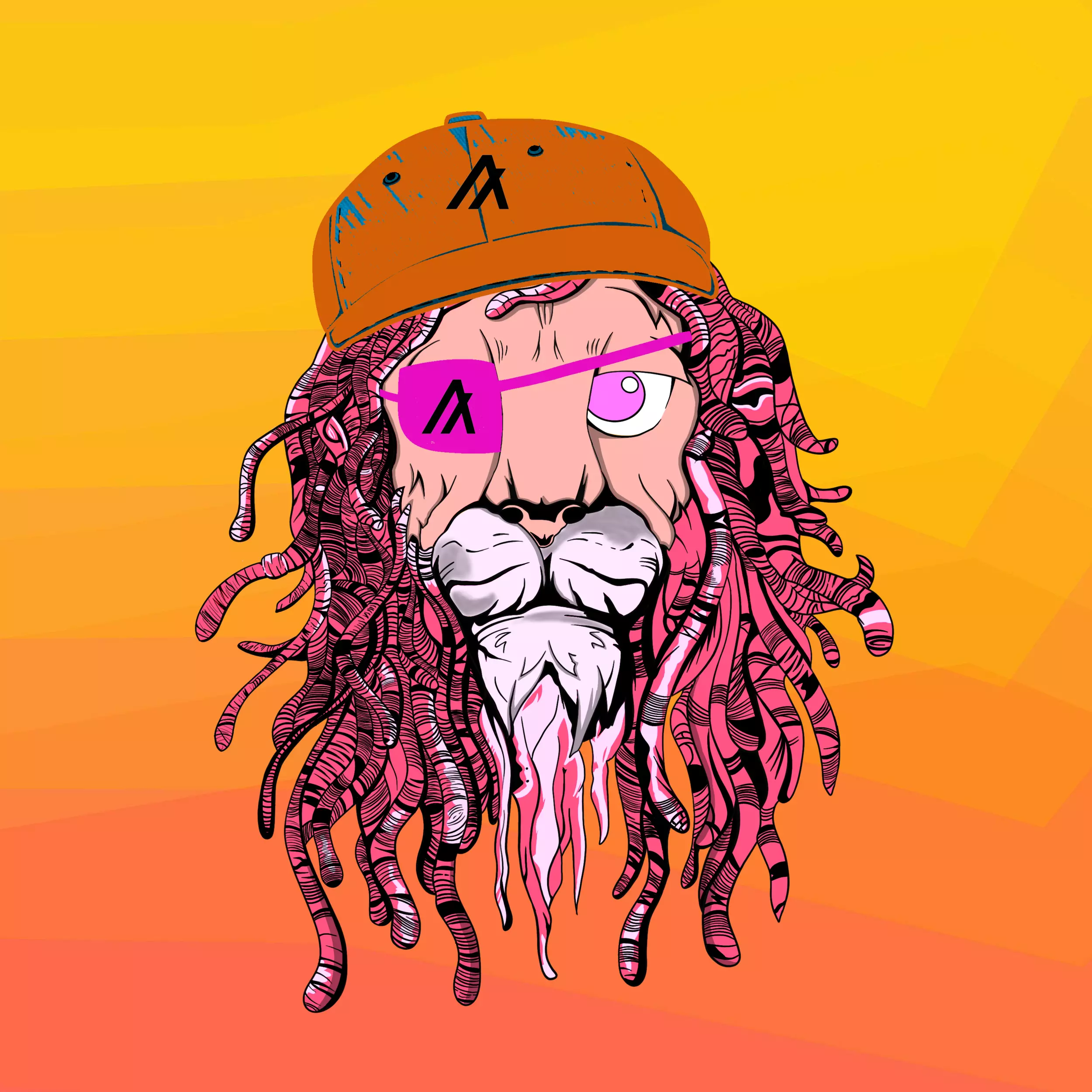 Reggae Lions #44 NFT on Algorand