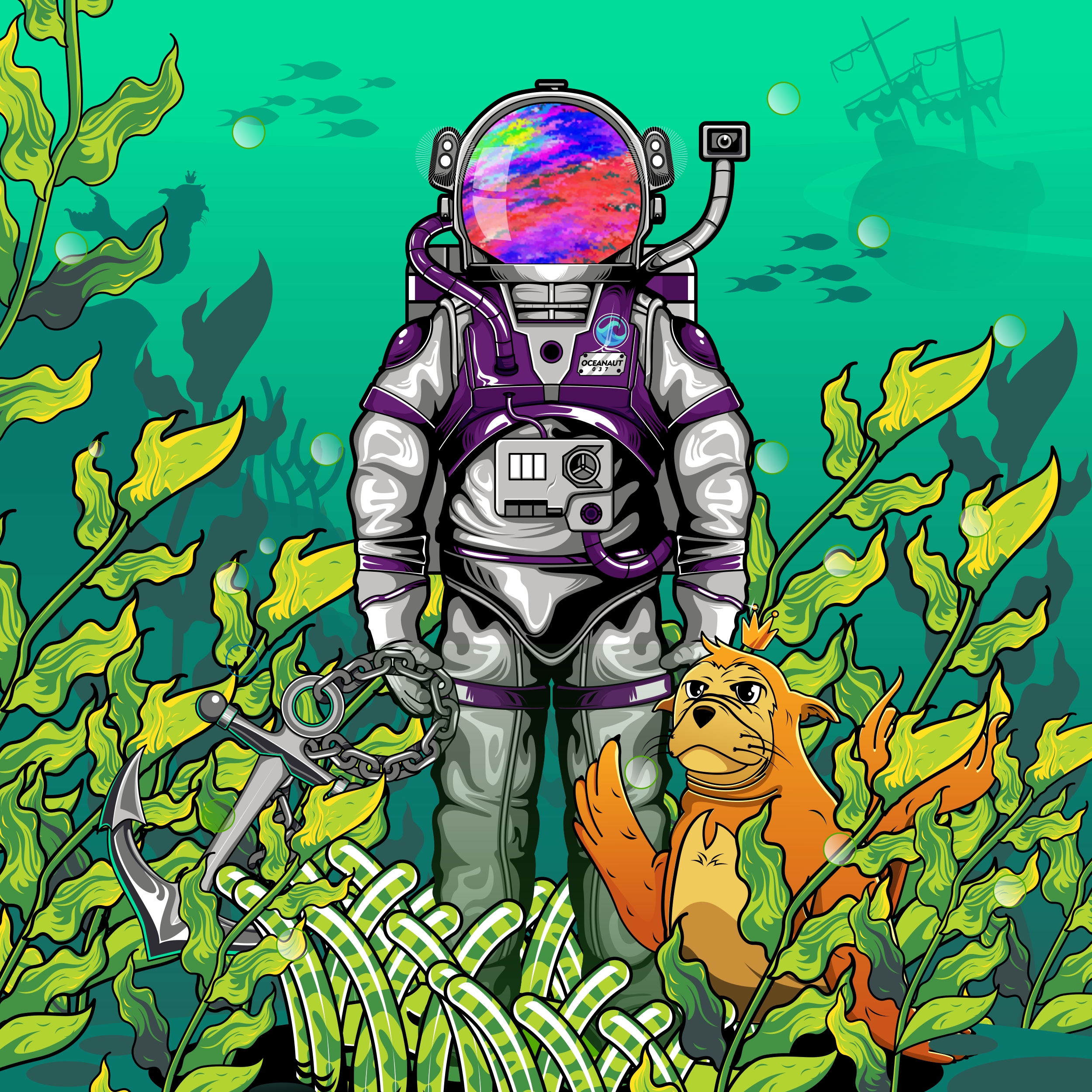 Oceanaut_037 NFT on Algorand