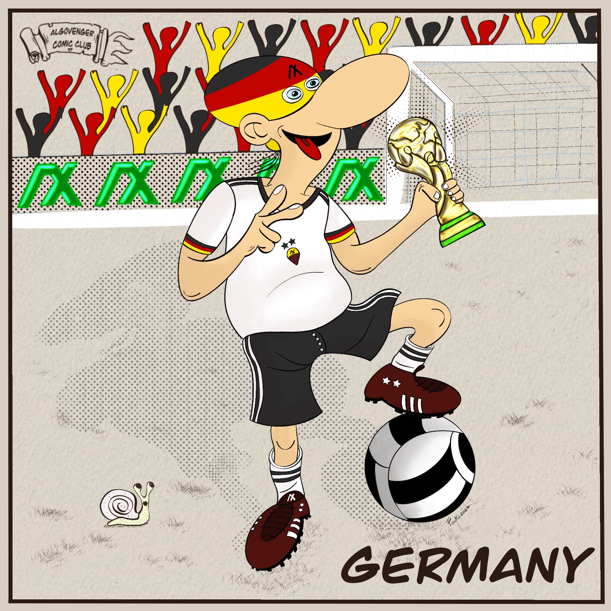 Algovenger #038 Germany NFT on Algorand
