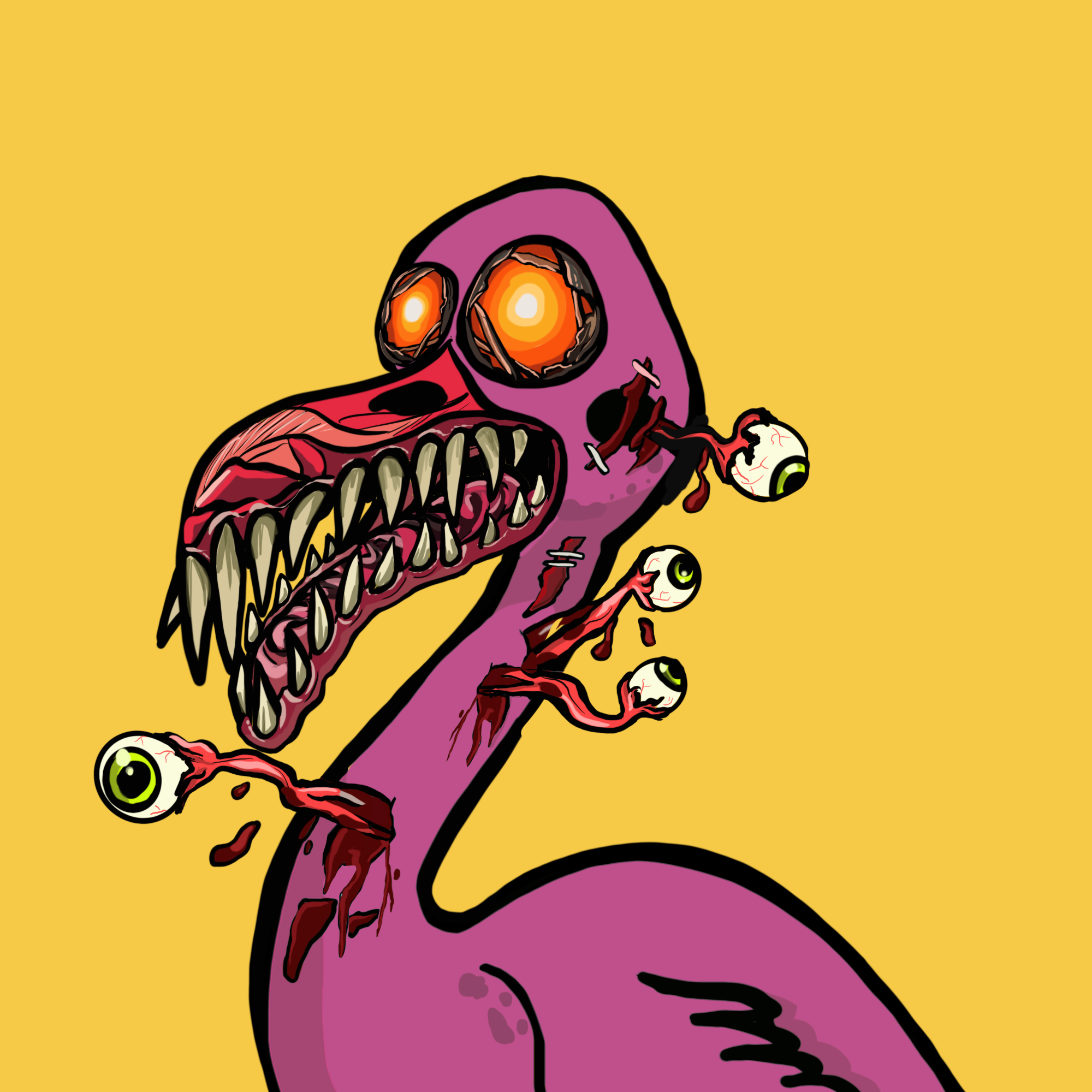 Monster Mingo #94 NFT on Algorand