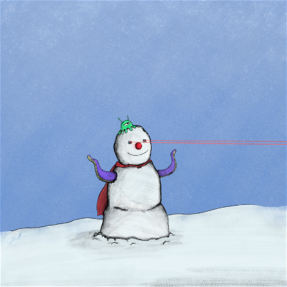 A snowy guy 122