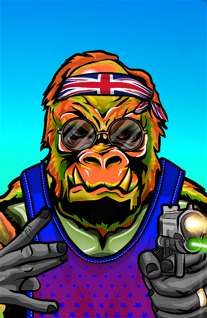 Gangster Gorilla 1036
