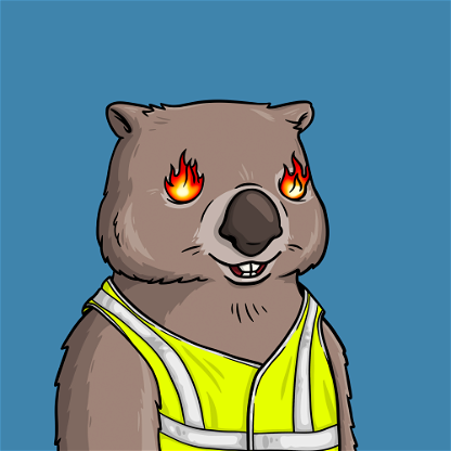 Wildlife Warrior Wombat #472