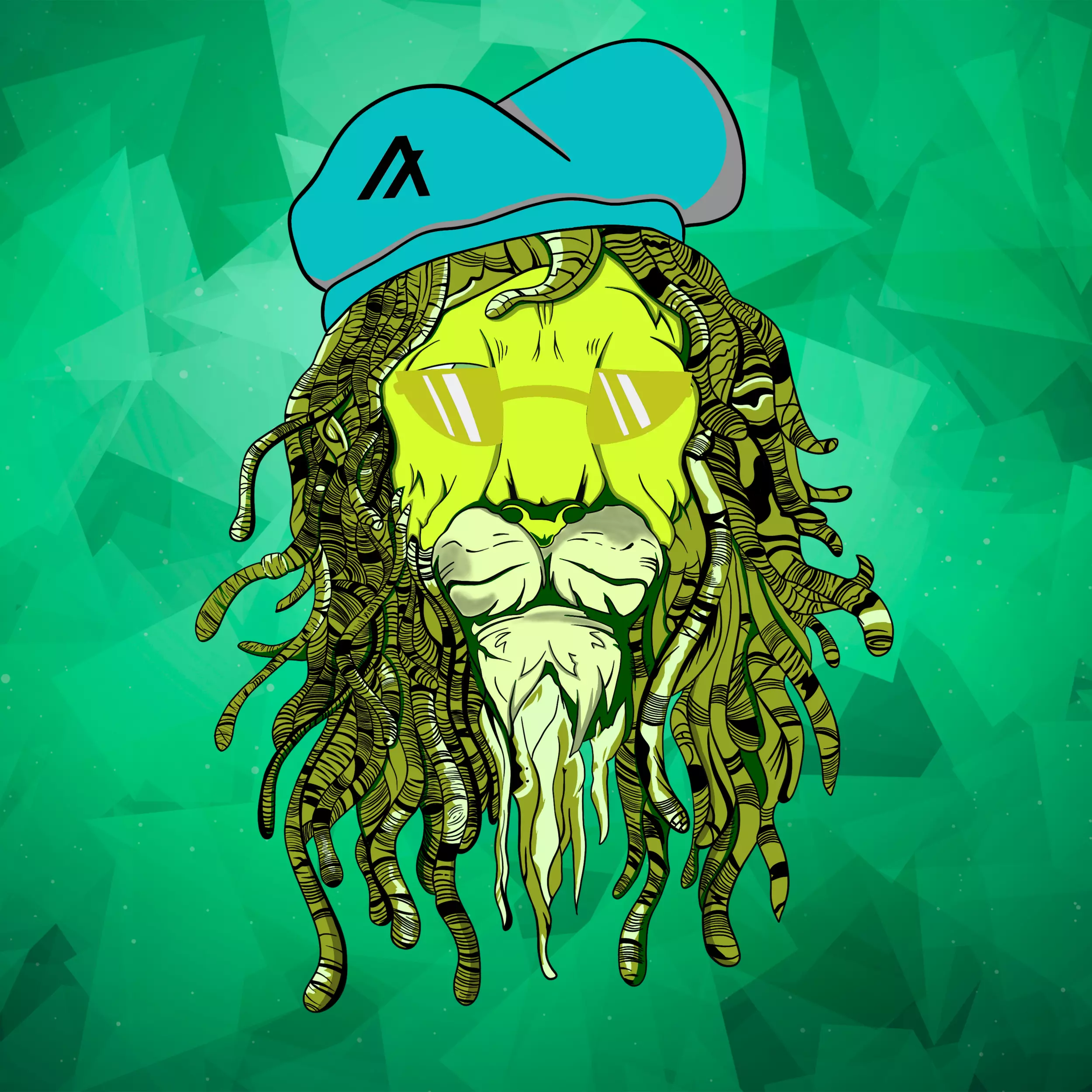 Reggae Lions #68 NFT on Algorand