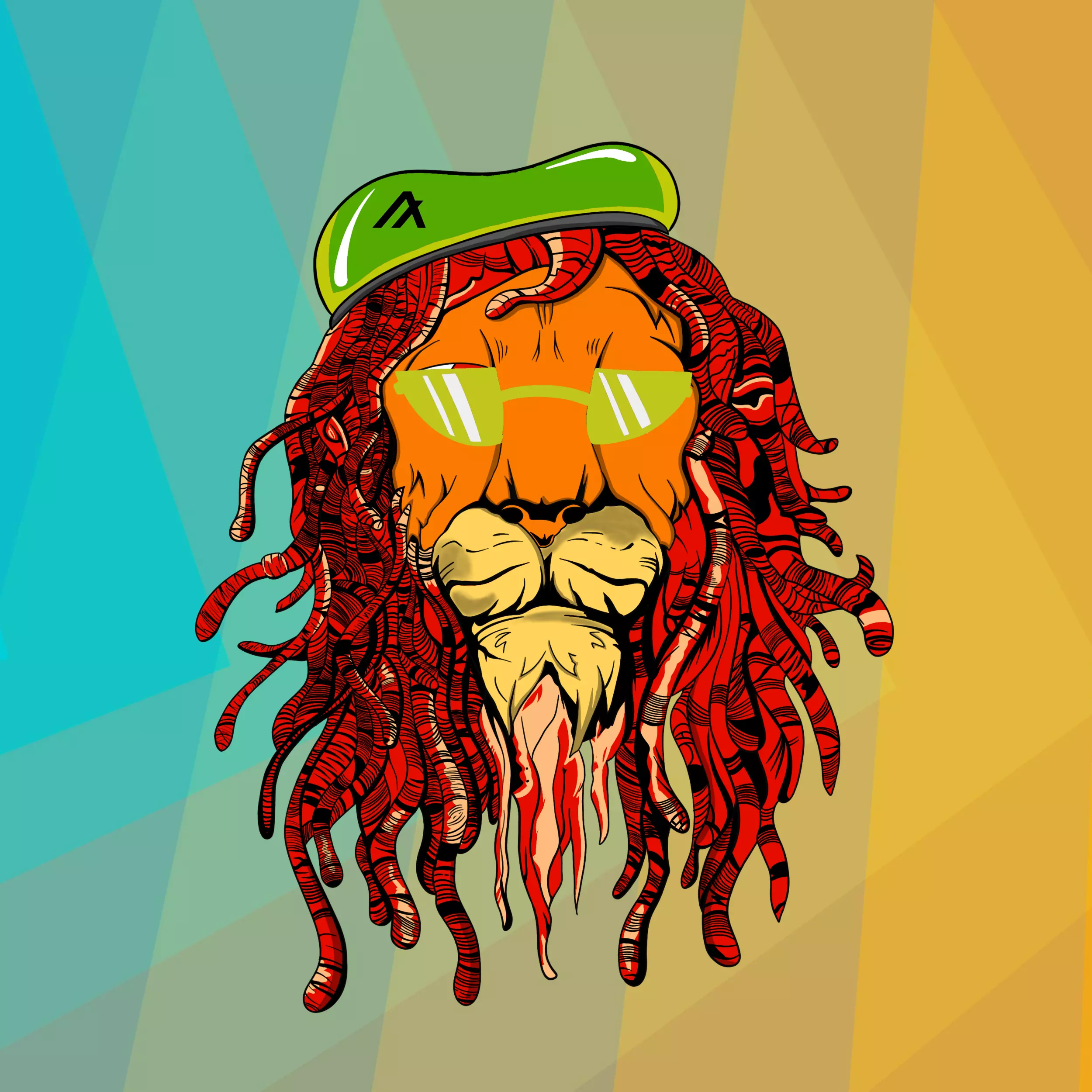 Reggae Lions #300 NFT on Algorand