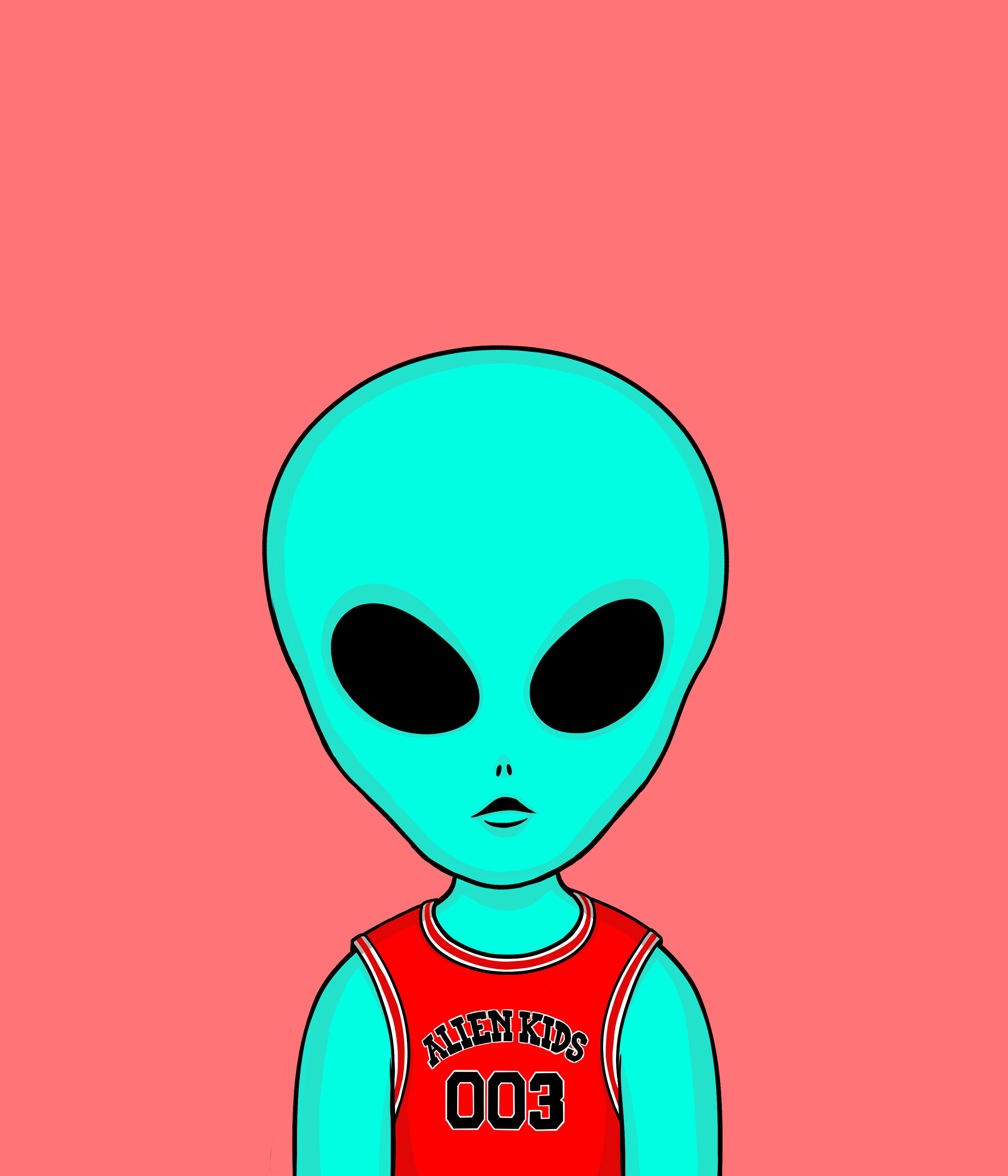 AlienKids #003 NFT on Algorand