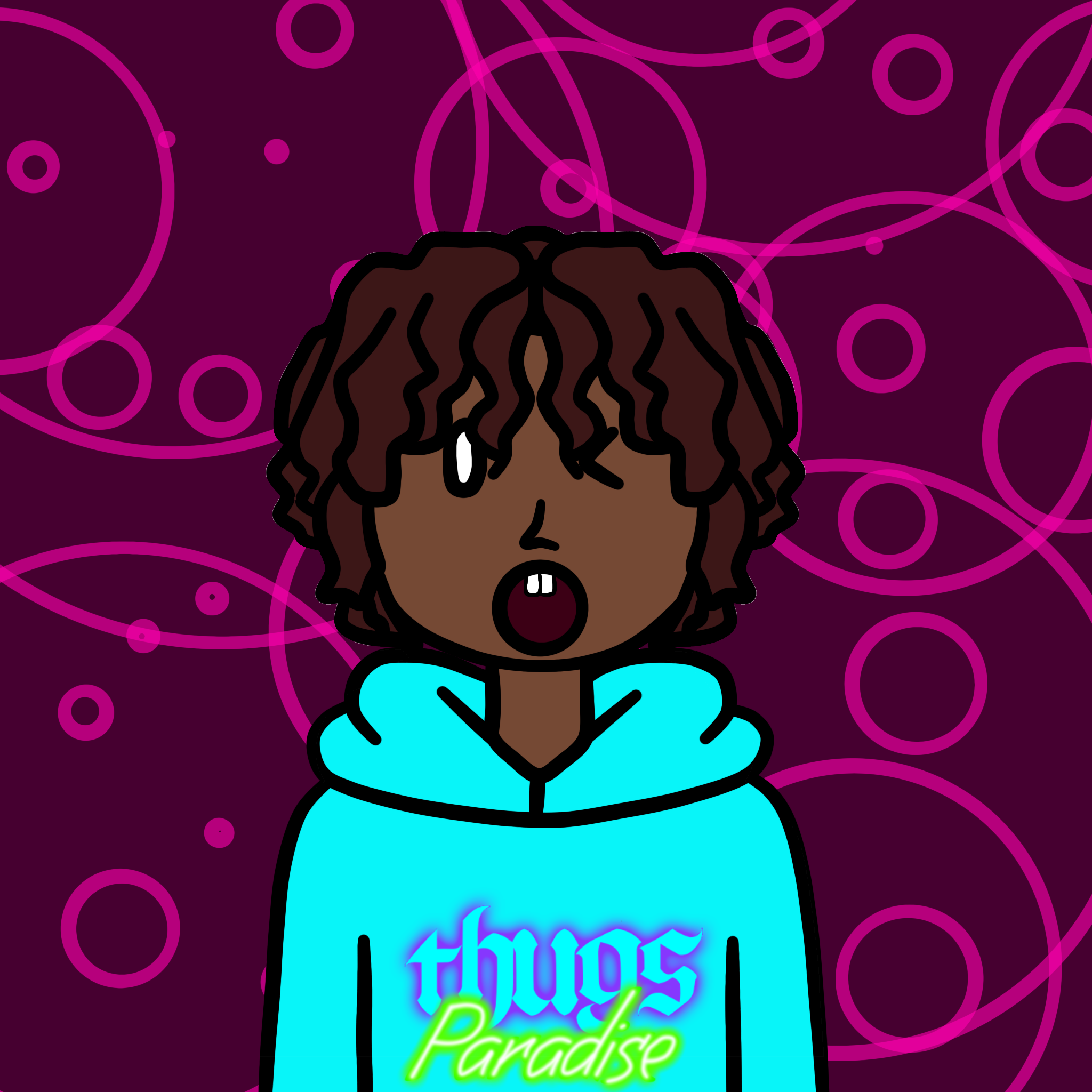 Doodle Thug 2047 NFT on Algorand