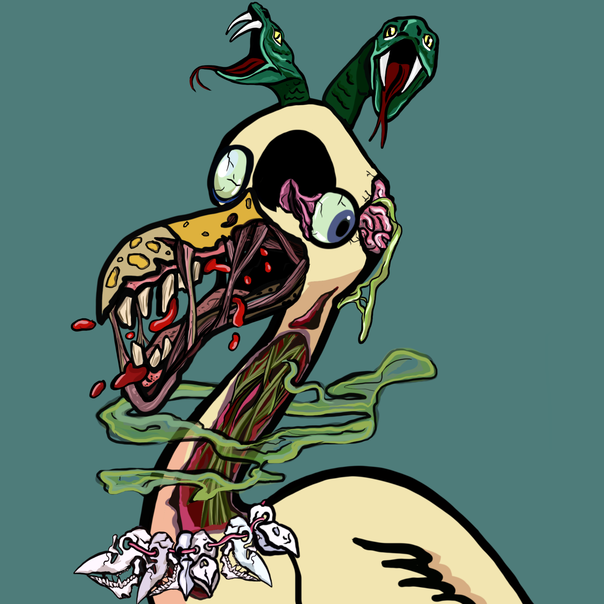 Monster Mingo #93 NFT on Algorand