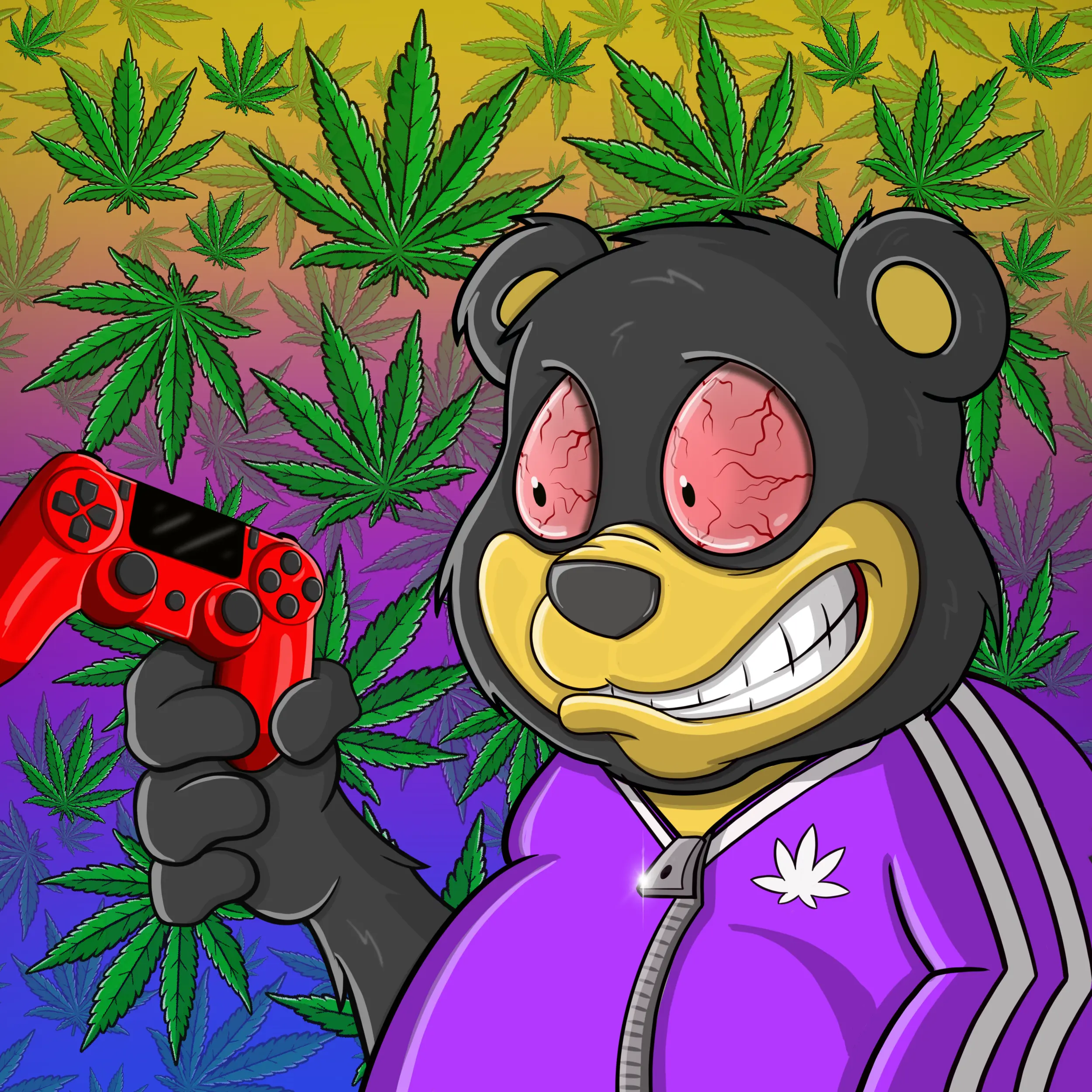 Burnin Bears #1639 NFT on Algorand