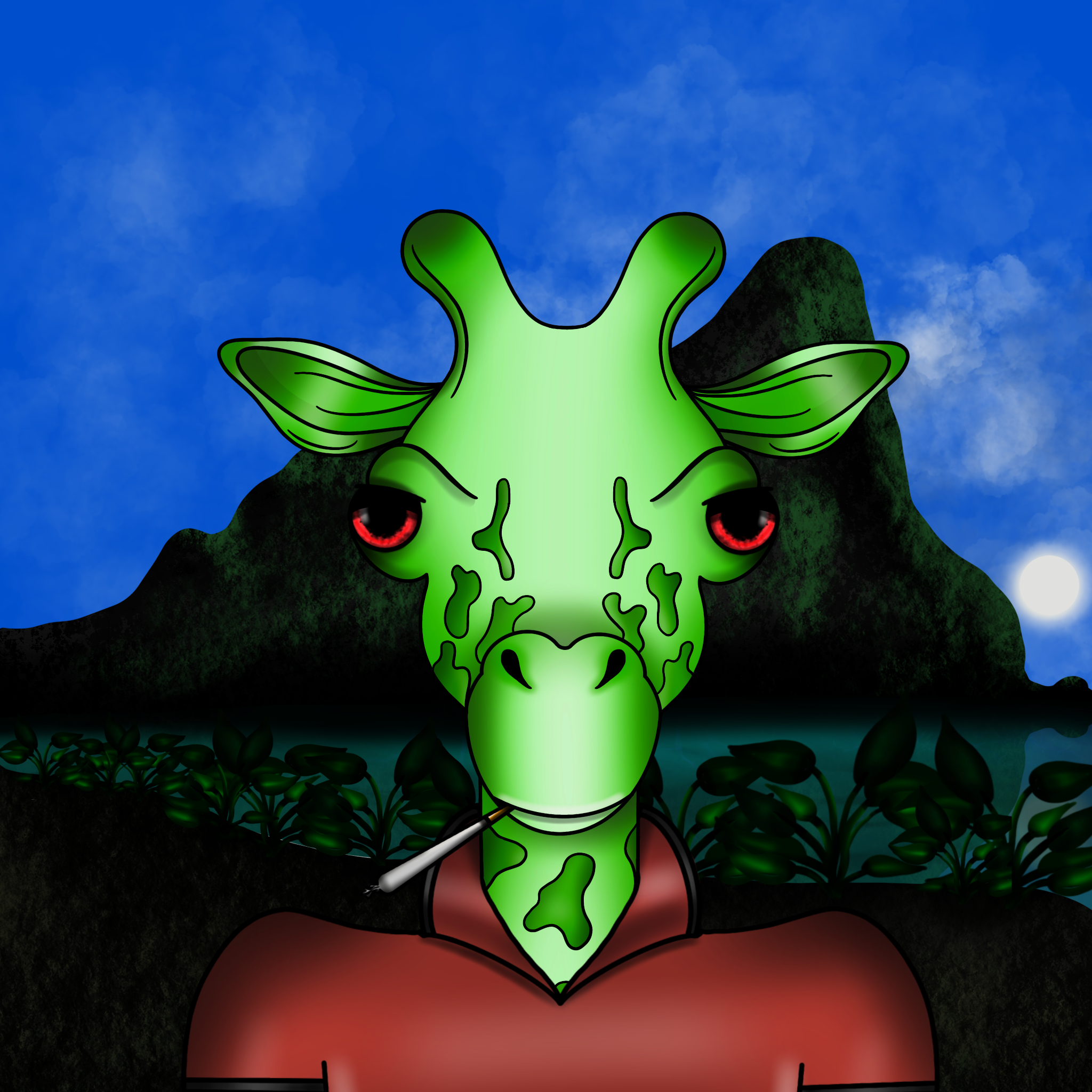 Cool Giraffe Gen2 #205 NFT on Algorand